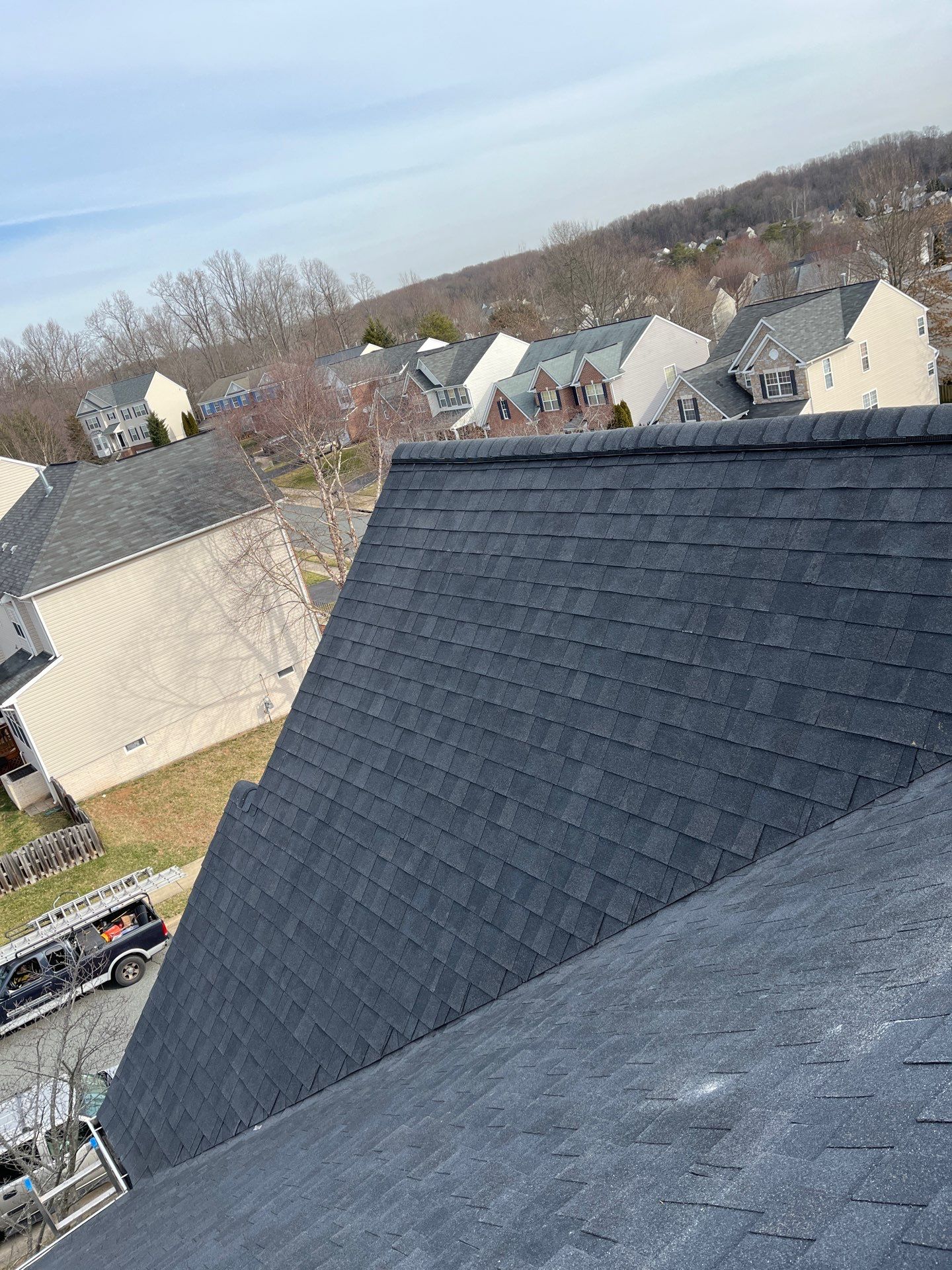 Woodbridge CertainTeed Landmark Roof in Charcoal Black by RM Banning, Inc.