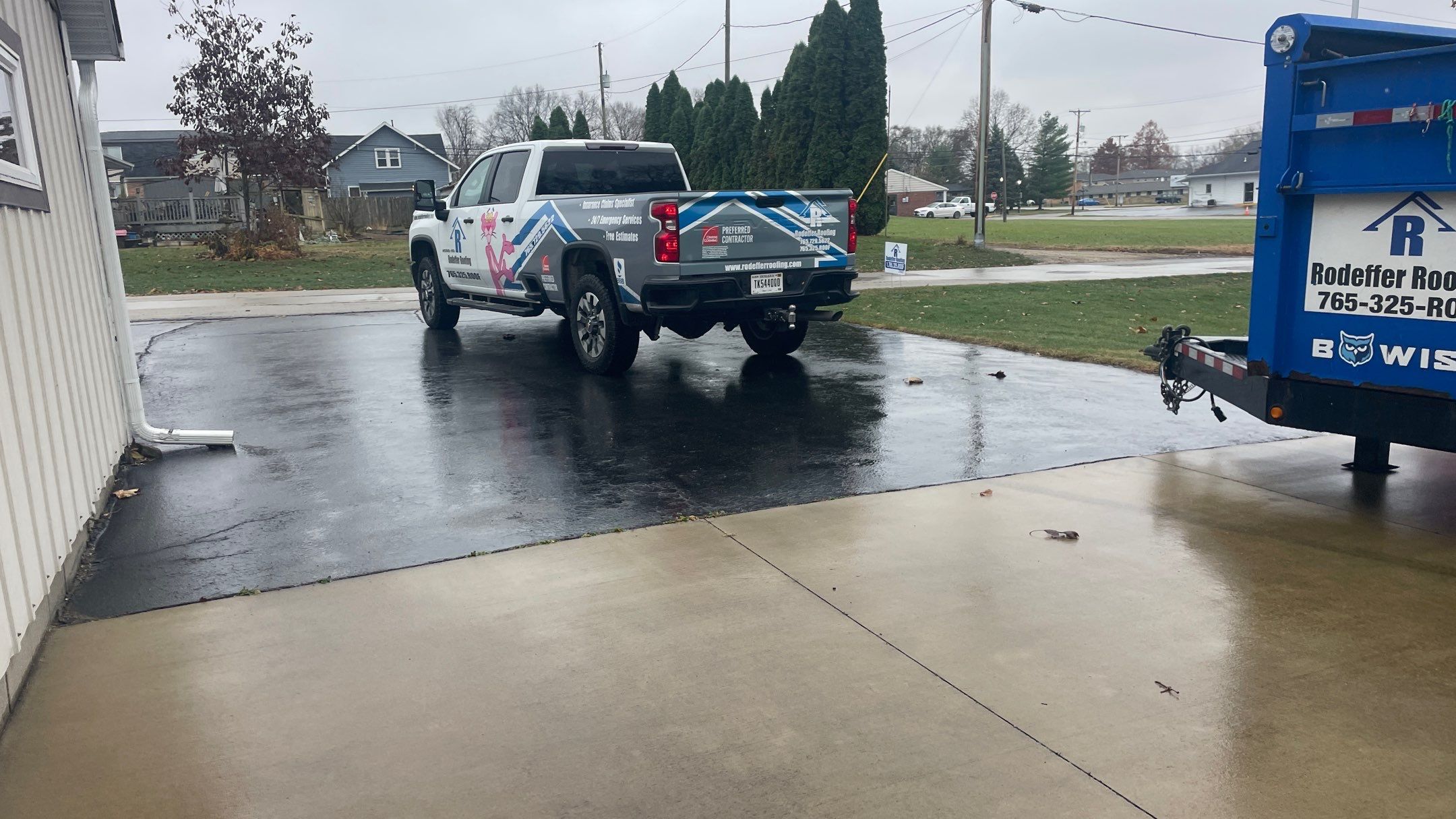 Project in Yorktown, IN by Rodeffer Roofing INC