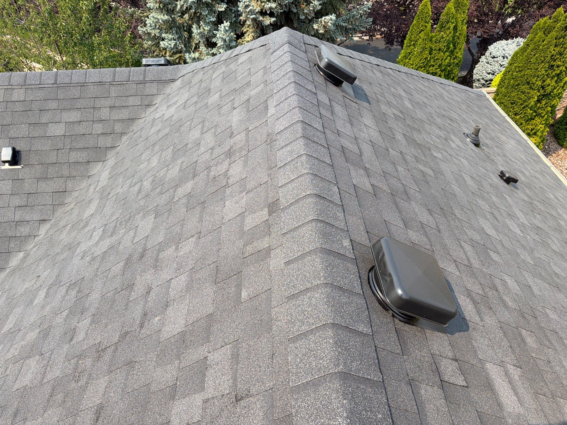 Asphalt Shingle Roof Replacement for Two-Story Home in Meridian by Olive Roofing