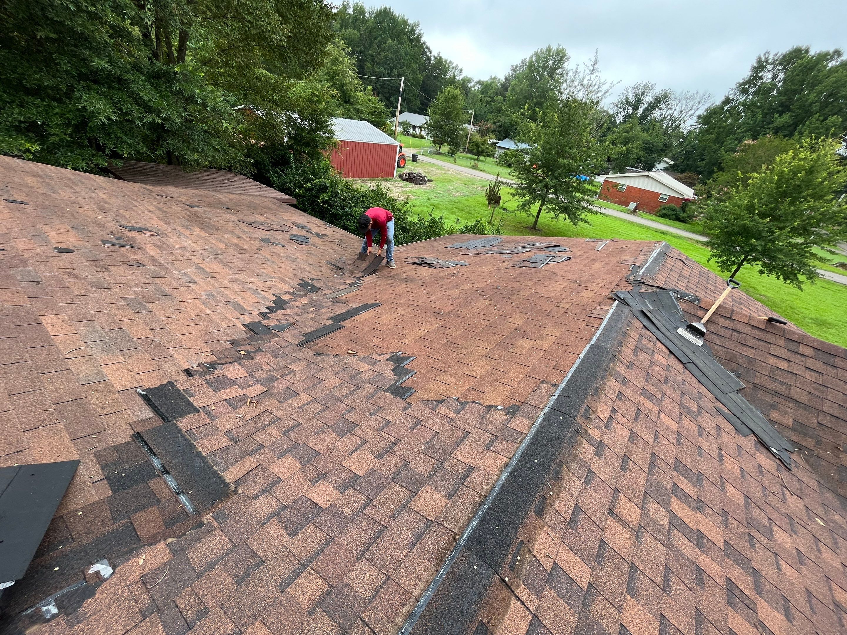 Residential Shingle Reroof using CertainTeed XT25 by Hostetler Roofing