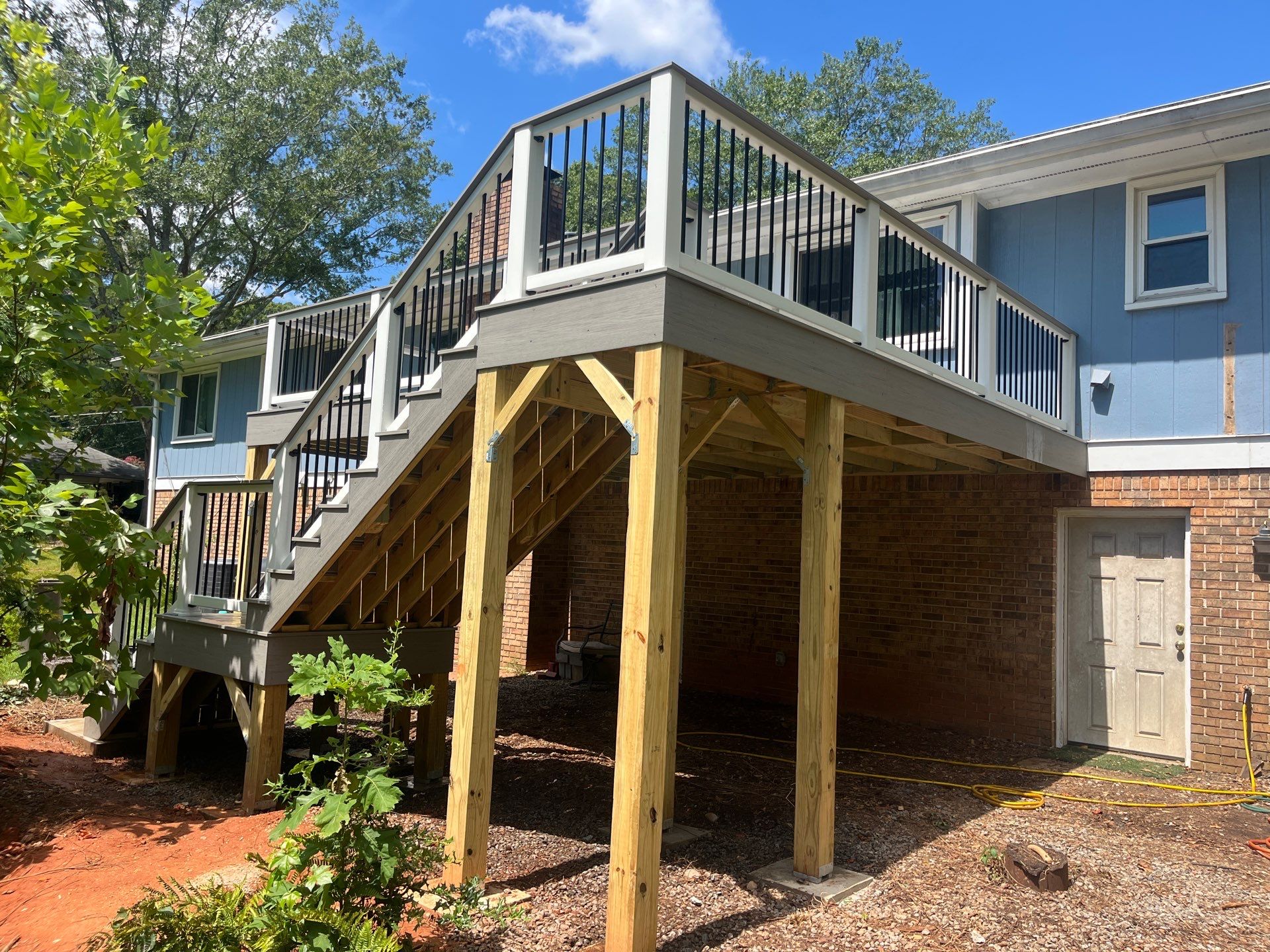 Deck Installation using Deckorators Summit Series Decking in Tucker, GA by Nelson Exteriors