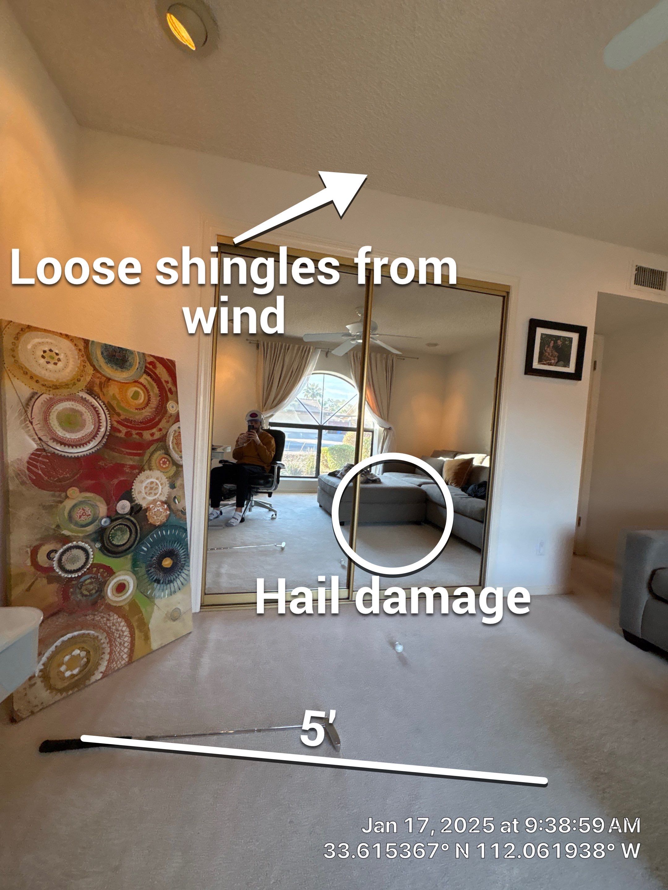 Electrical Panel Installation using Shingles by CompanyCam Sales Demo