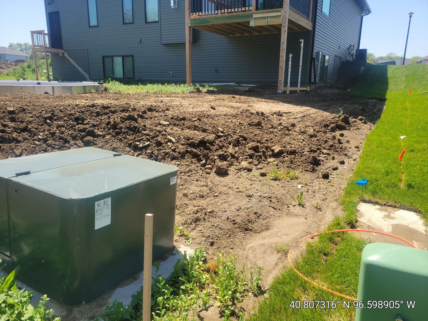 New Residential Construction - Paver, Putting Green, Pool by New Horizon Landscapes
