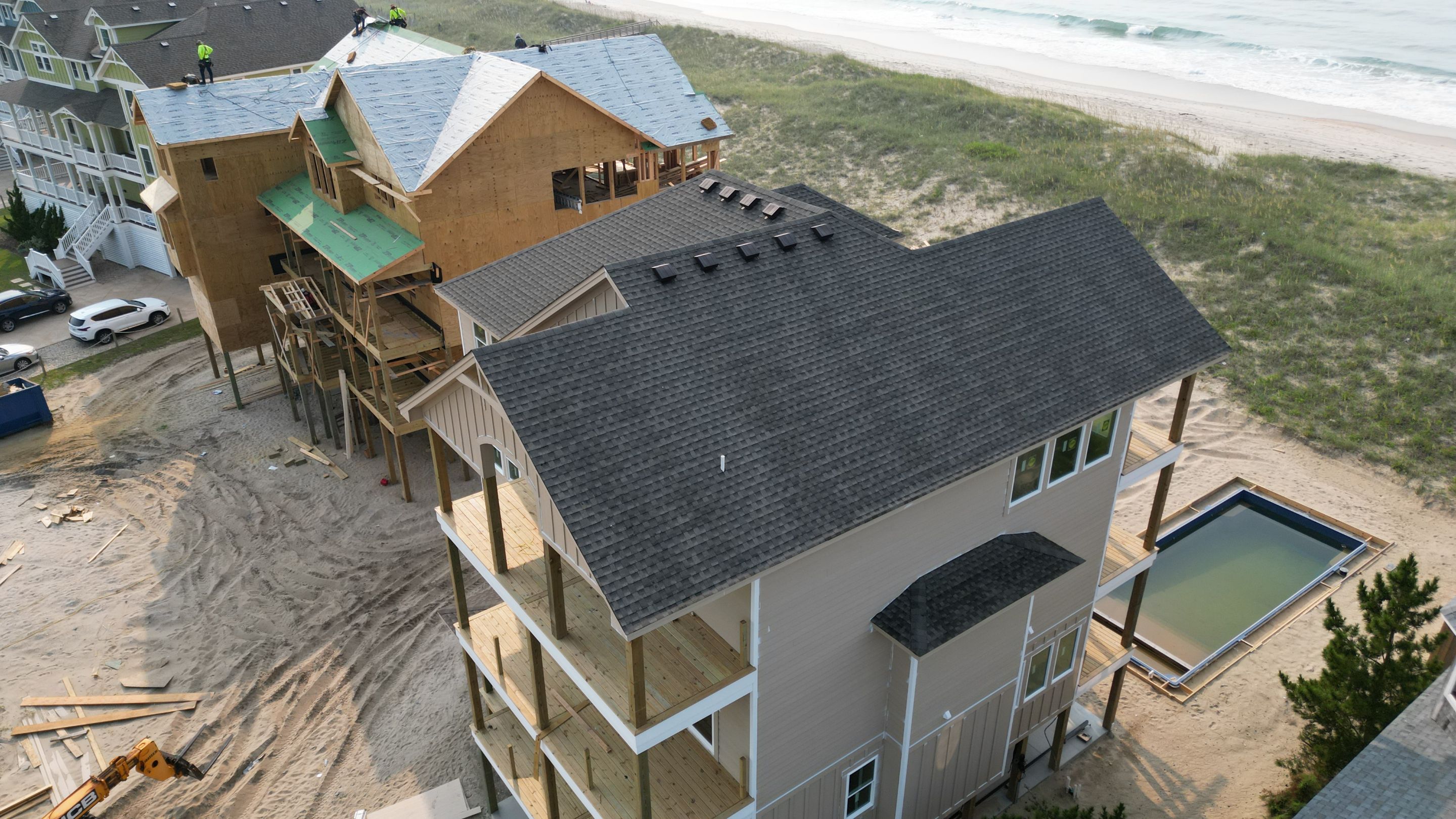 Residential Roofing Installation using Timberline HDZ in Hatteras NC by Gallop Roofing & Remodeling, Inc.