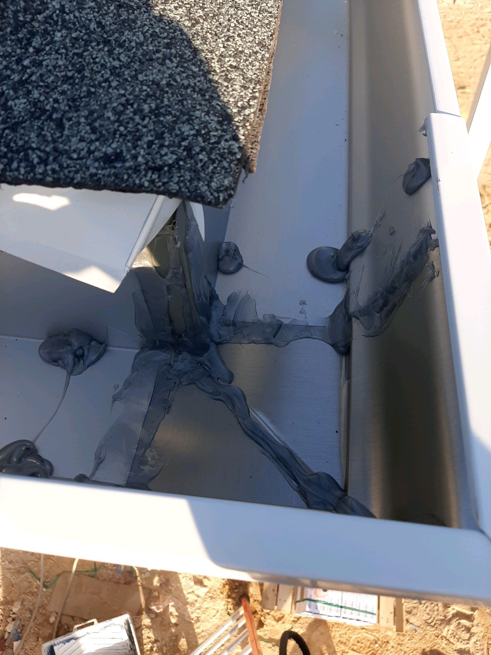 Seamless Gutter Installation using K-Style Gutters by Gutter Professors