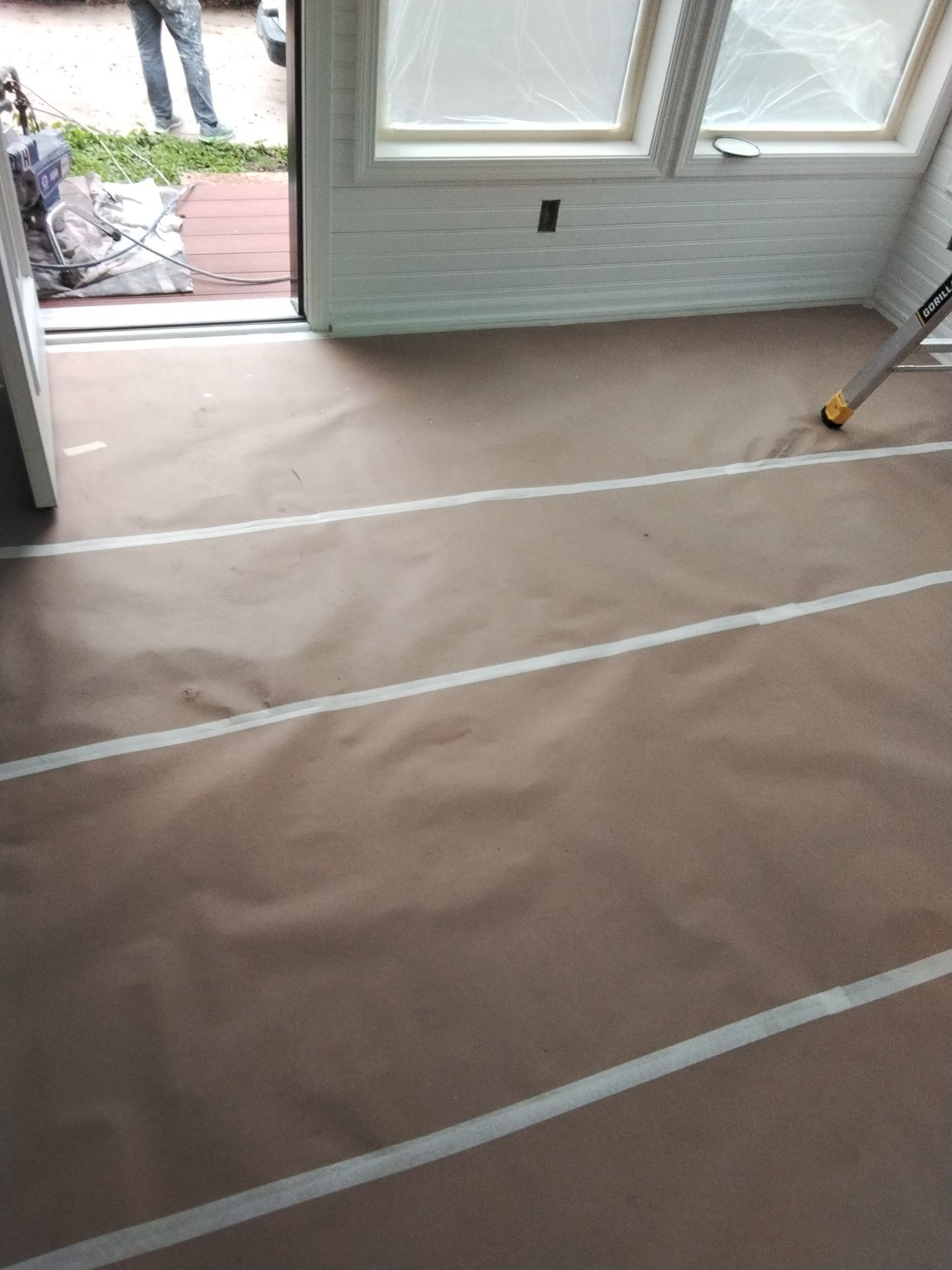 New 4 season room interior & exterior painting by Midwest Paint LLC