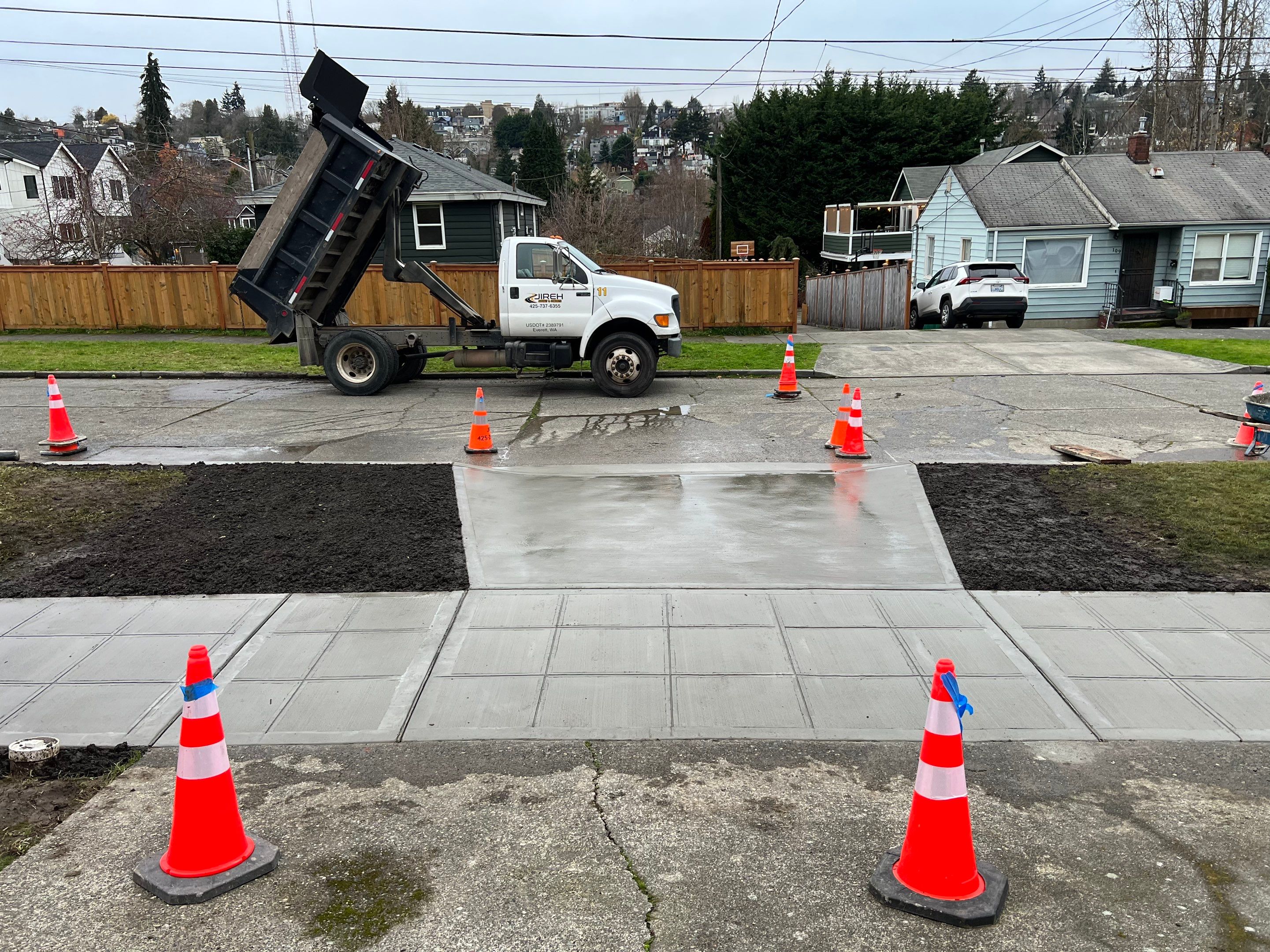 Aaron | Concrete Driveway Repair   by Jireh Asphalt & Concrete Inc 