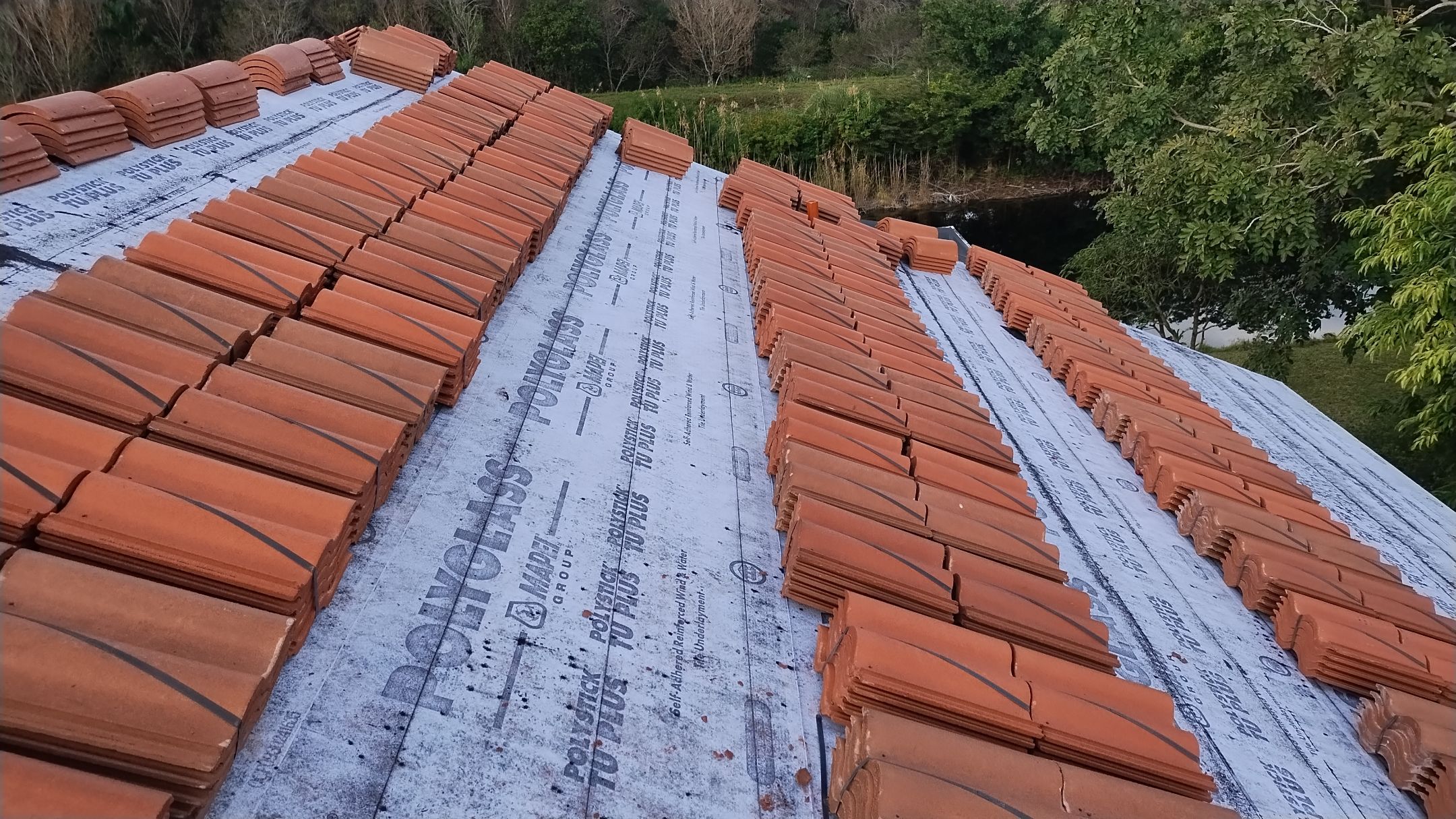 Residential Roofing Installation using Westlake Roofing Tile by BLUES BROTHERS ROOFING