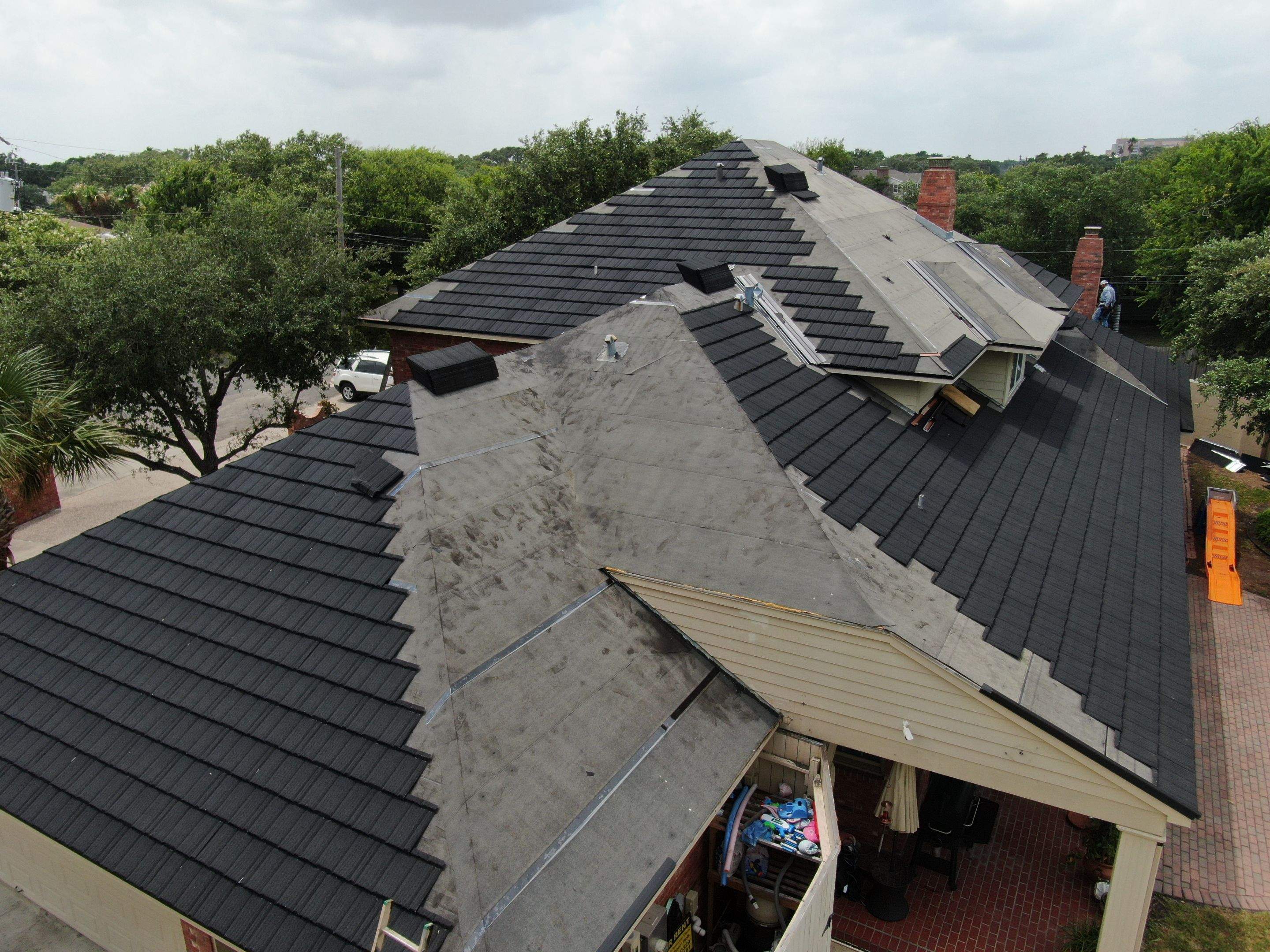 Colonial Tilcor Stone Coated Metal by Bayfront Roofing and Construction