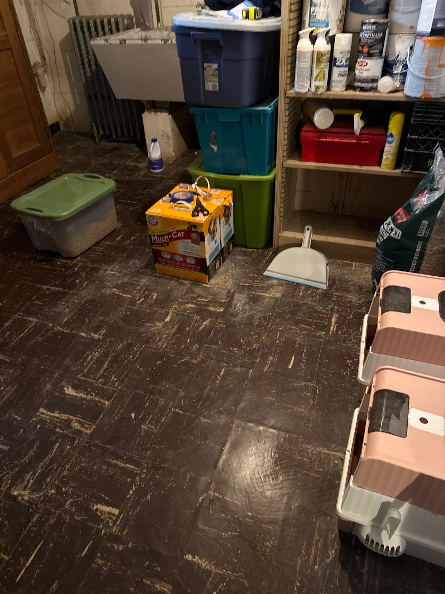 Gravel Basement Project in Leechburg by Floors in a Day, Inc