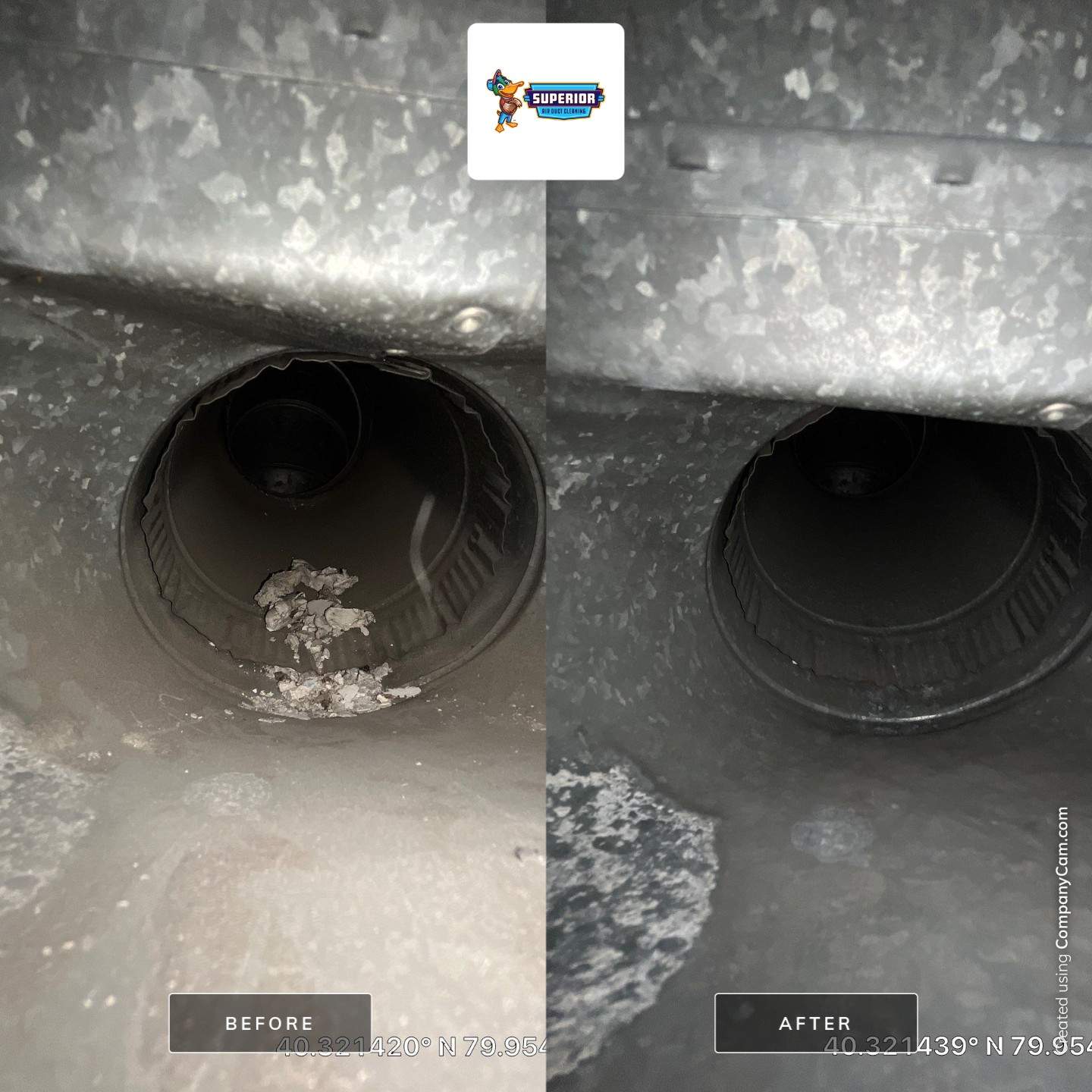 Air Duct Cleaning With a Vacuum Truck in Pittsburgh, PA by Superior Air Duct Cleaning