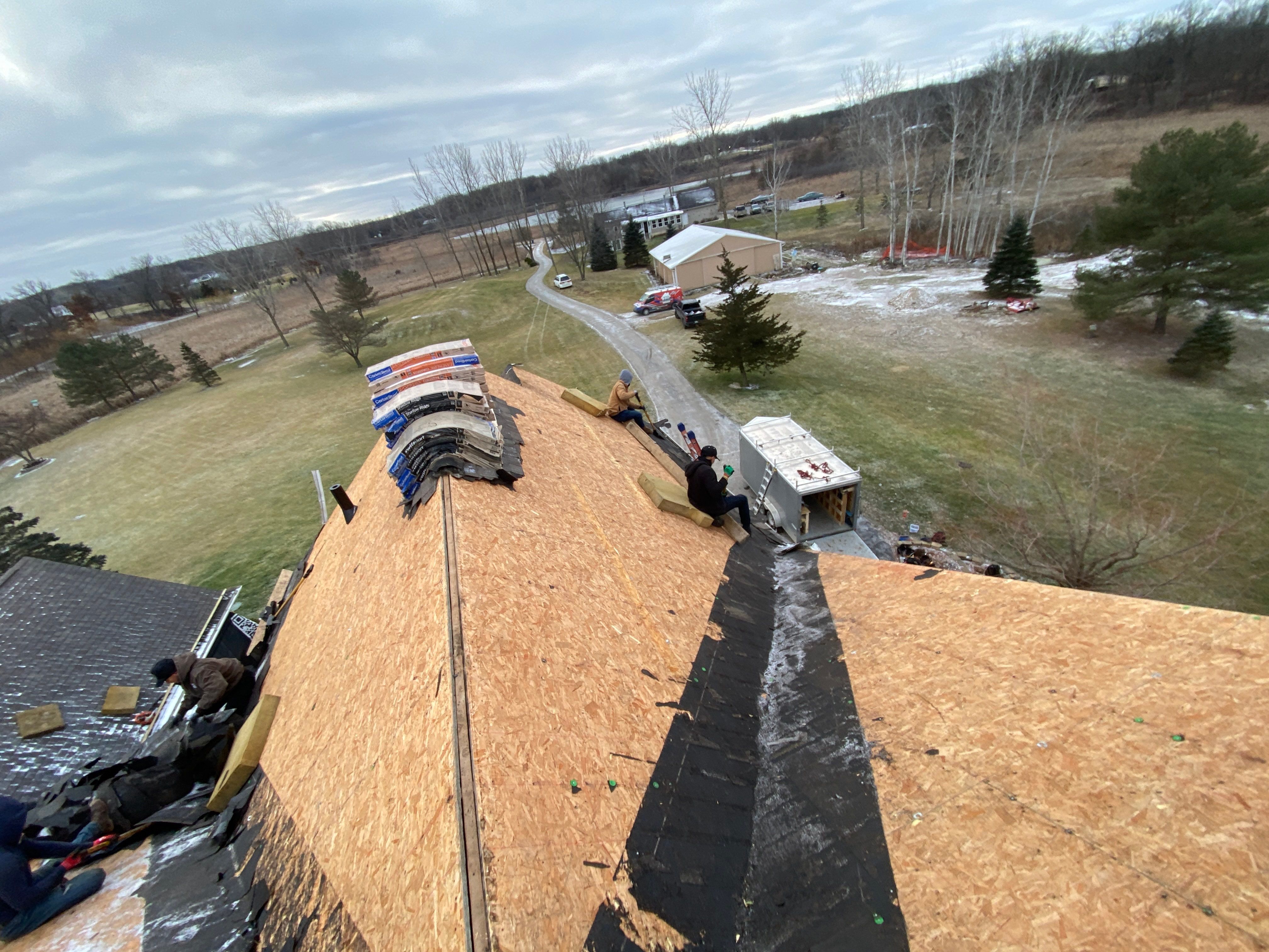 Roof Replacement using CertainTeed Landmark Pro by 180 Contractors