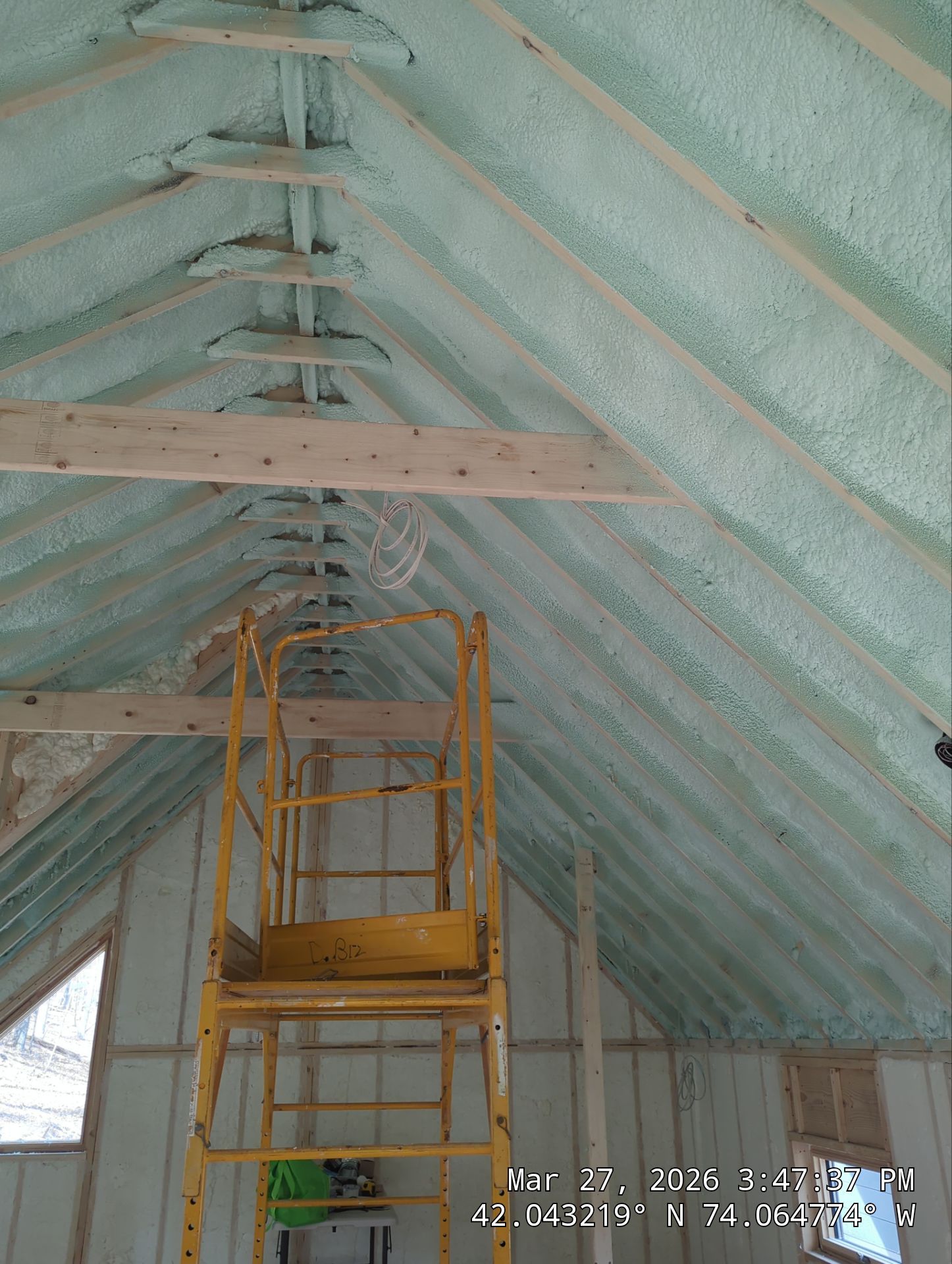 New Construction using Closed Cell Spray Foam and Open Cell Spray Foam by NYS Foam & Energy