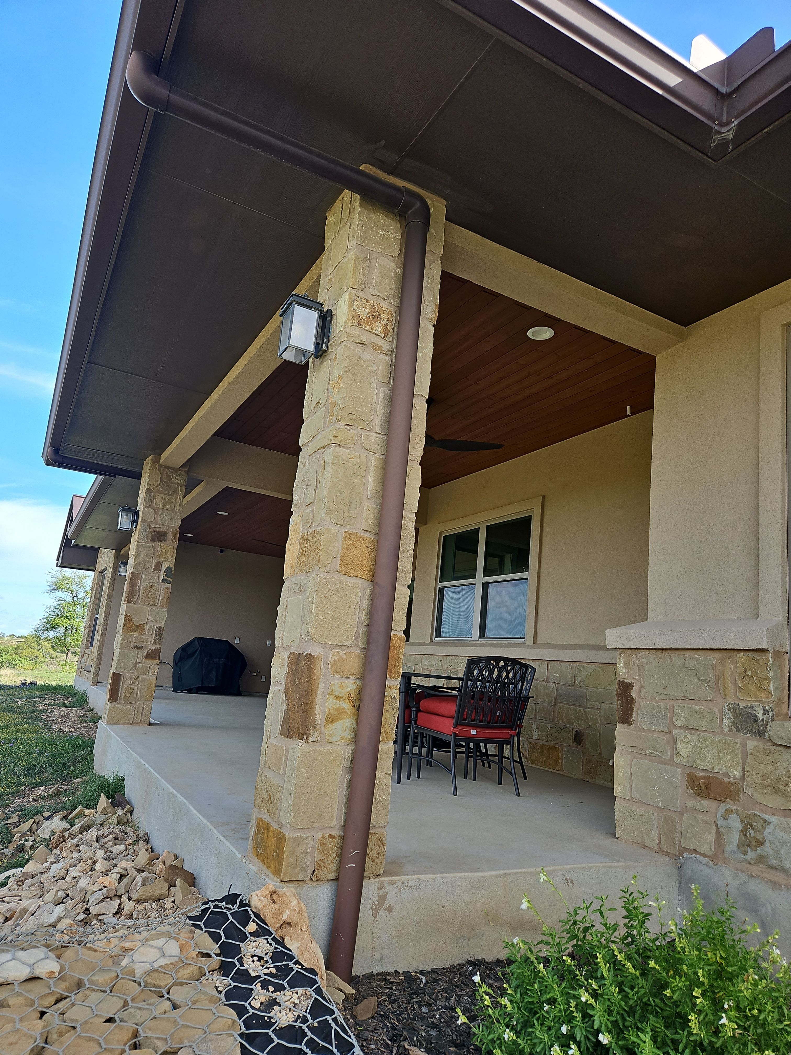 One 29,000gal and one 16,000gal tank by Cqure Water