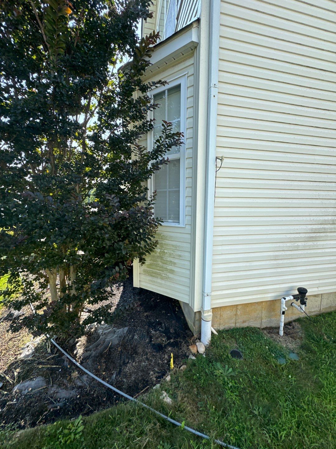 Residential Cleaning using House SoftWash by SJ Exterior