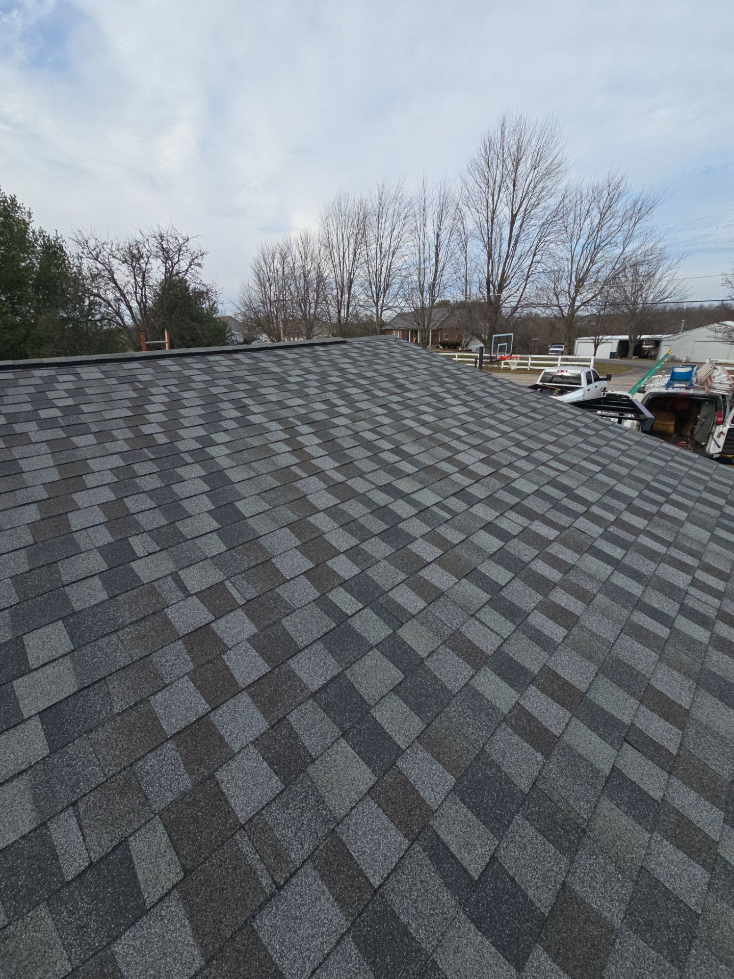 Roof Replacement with GAF Timberline HDZ Shingles in Morning View, KY by Empire Contractors