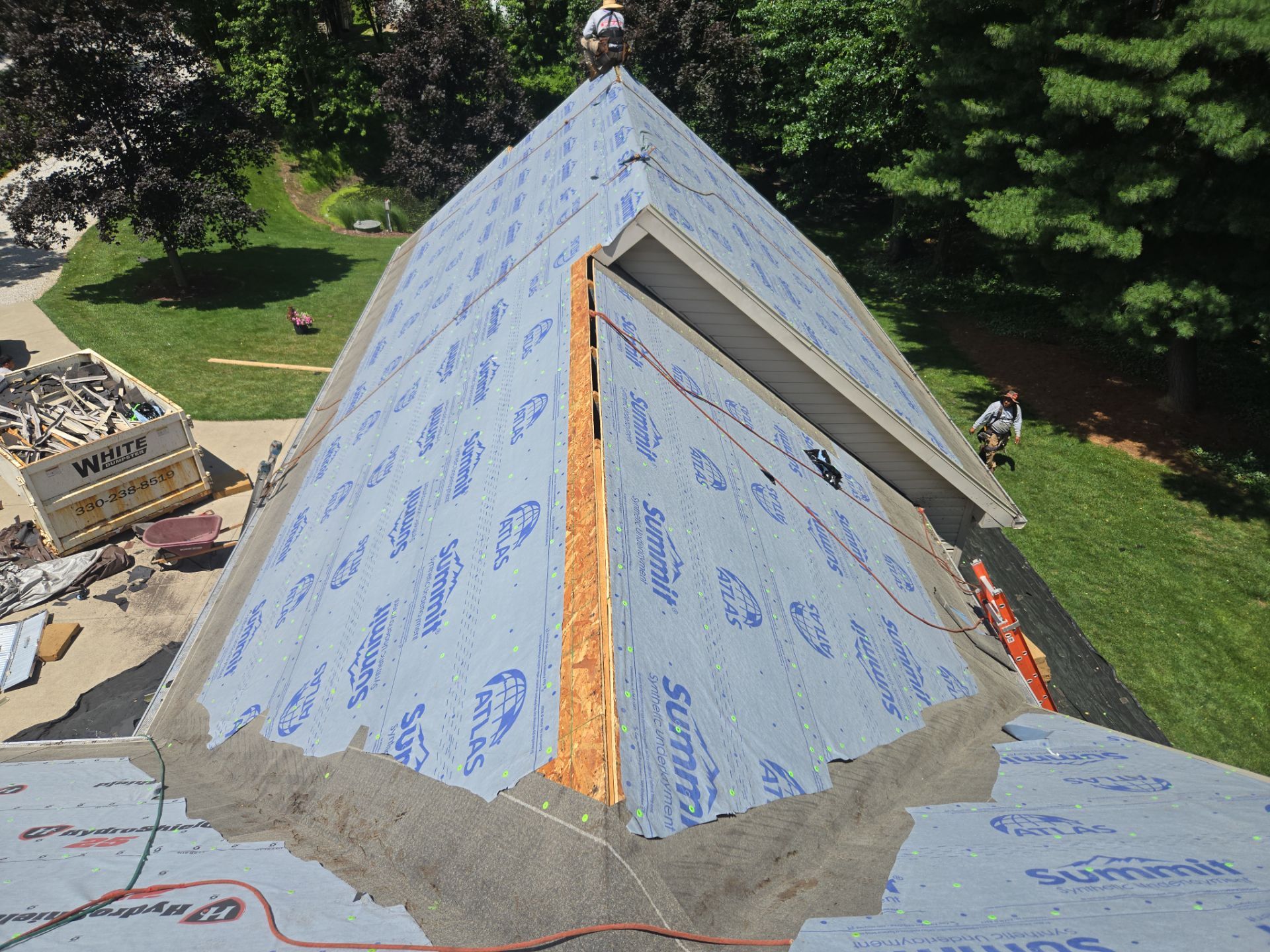 Atlas Pinnacle, Color Majestic Shake, Drip Edge, Color, Hickory Clay by Eagle Eye Roofing