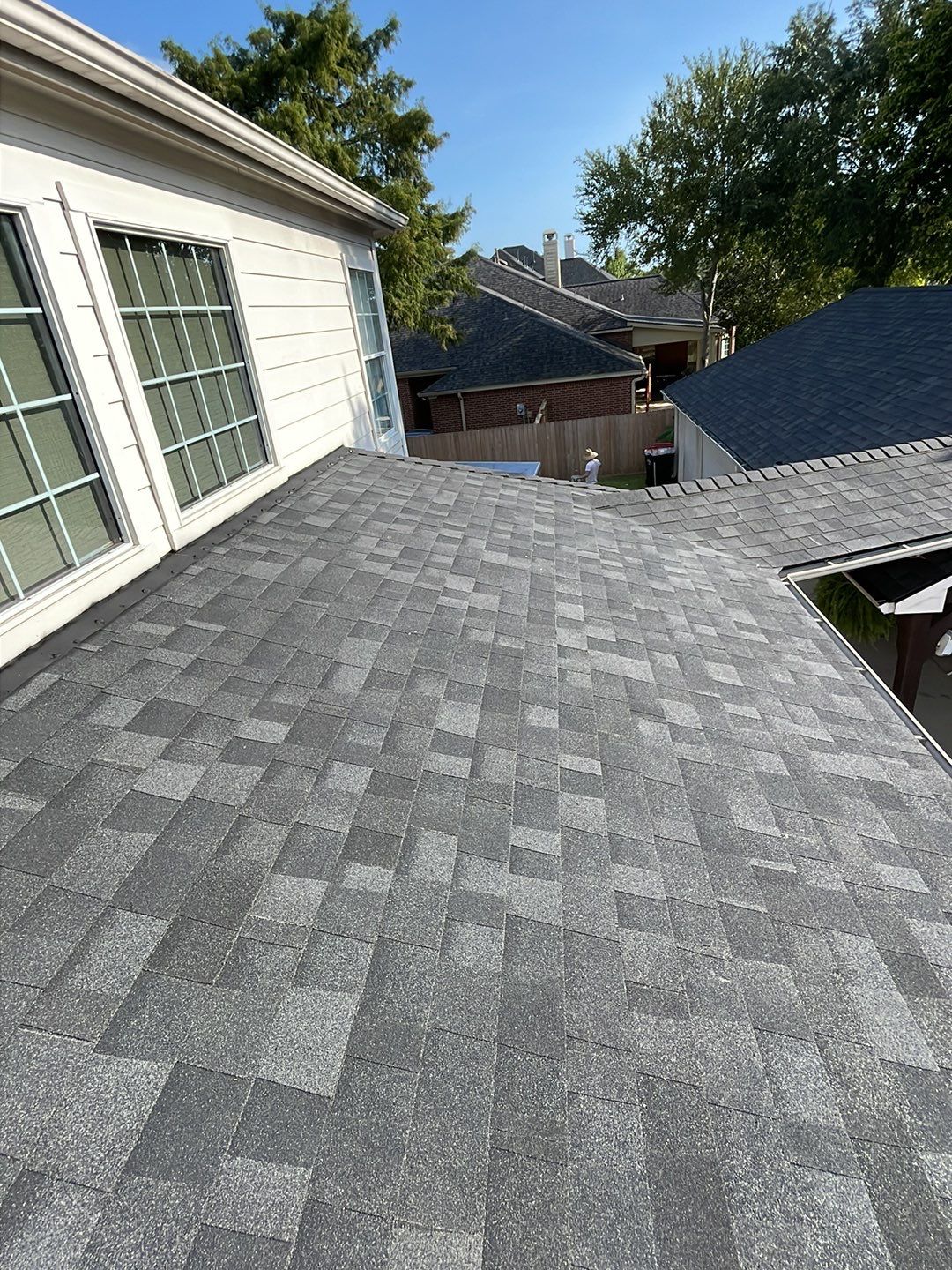 Residential Roofing Installation using Owen's Corning Duration (Lifetime) Shingles by Roof Repair Company