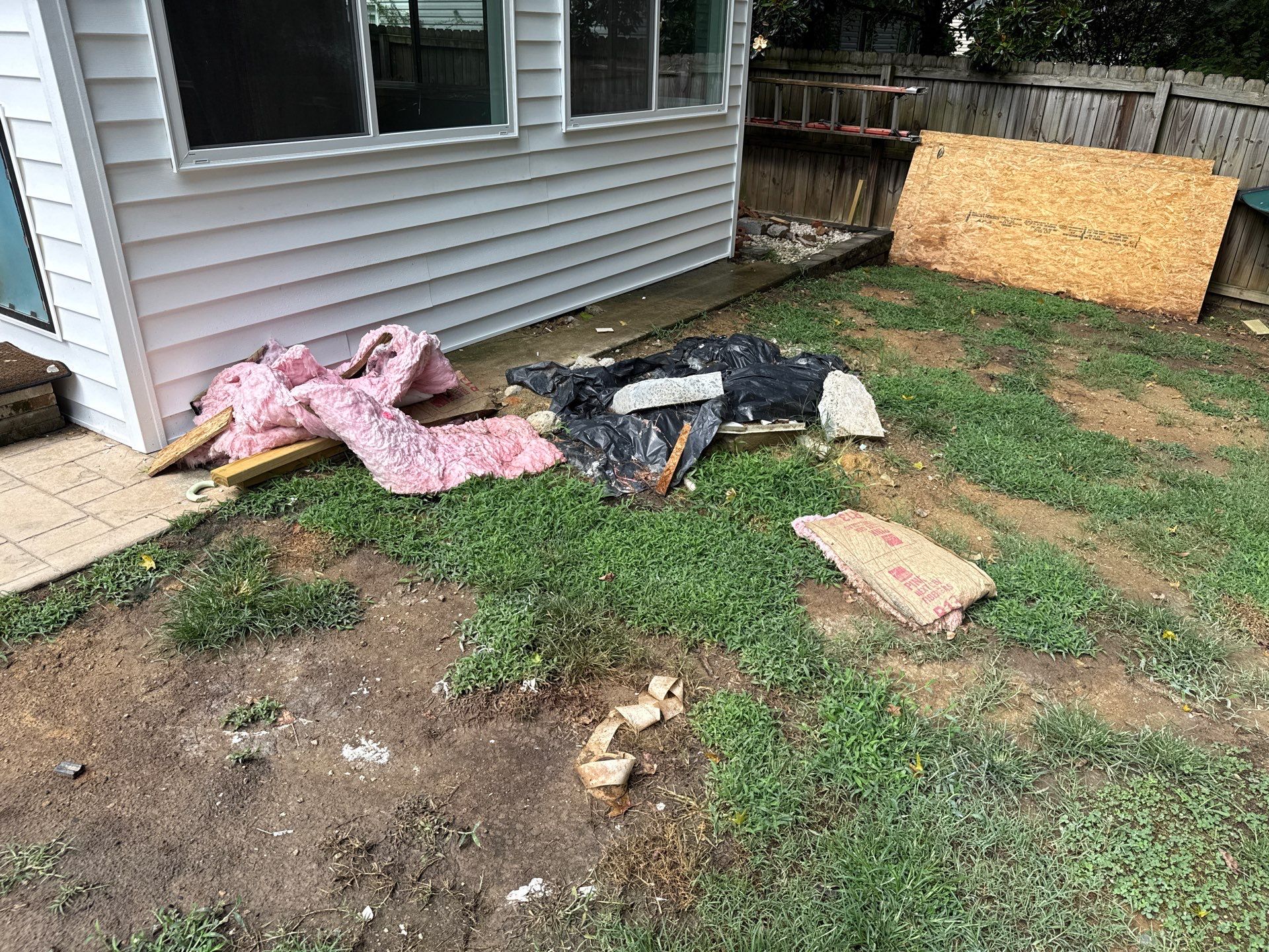 Project in Pineville by Badger Hauling