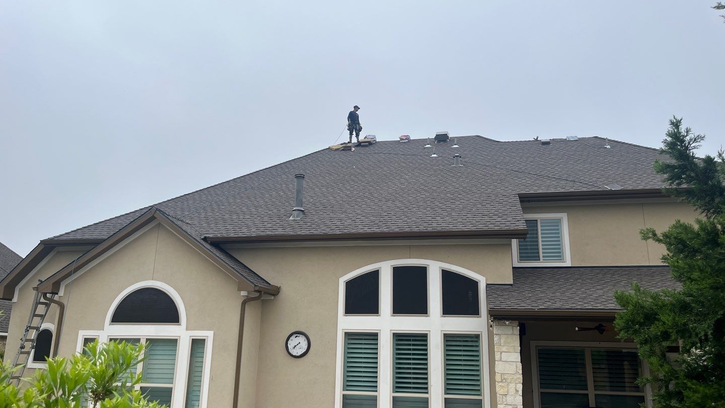 Residential Roof Replacement using GAF HDZ - Weathered Wood by Elite Roofing LLC