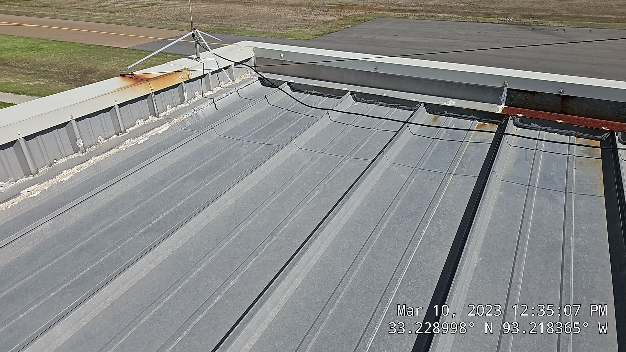Magnolia Airport Terminal by Hostetler Roofing