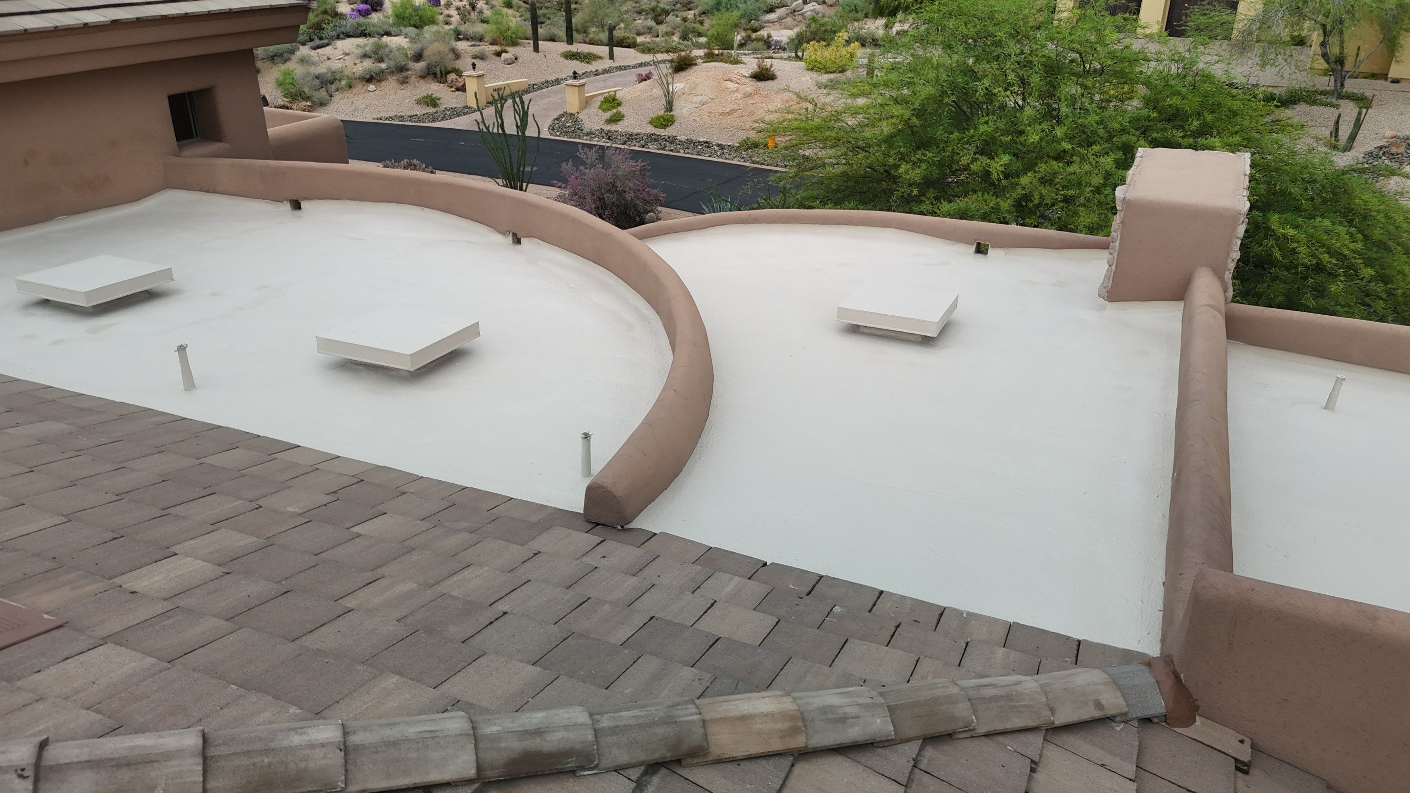 Project in Scottsdale, AZ by Saint Roofing