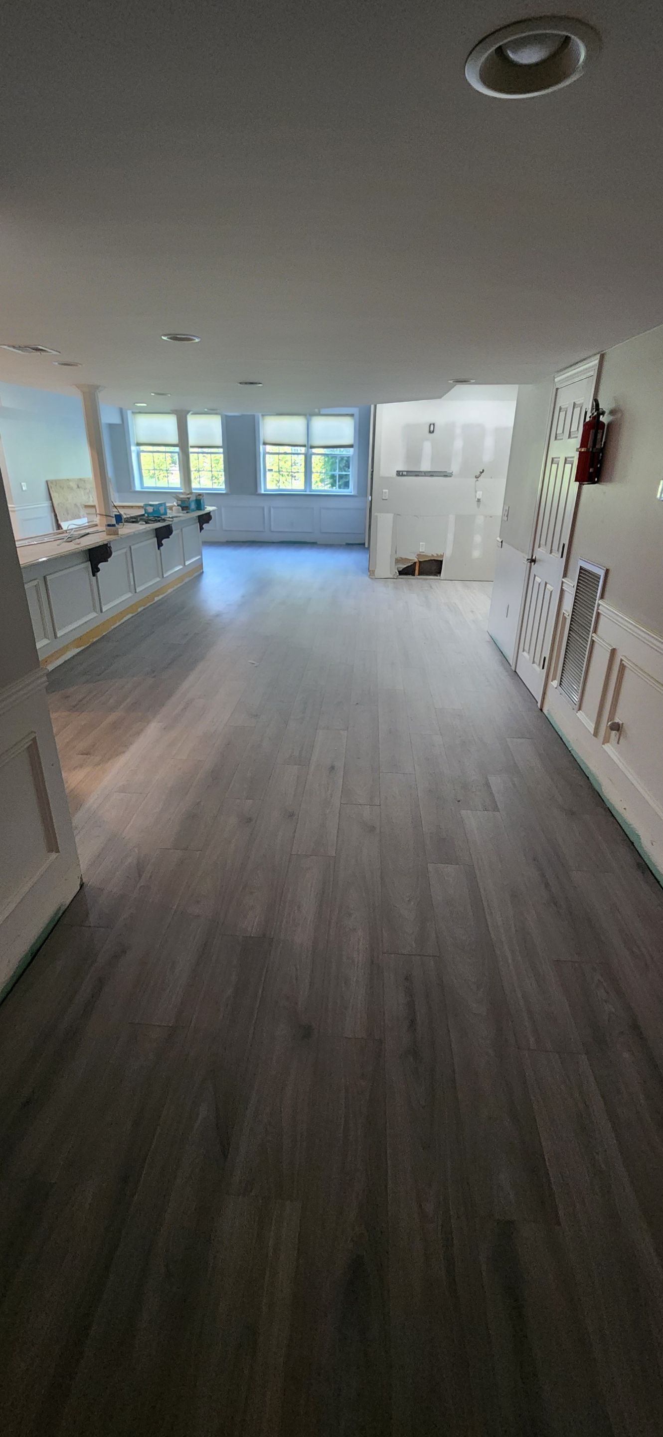 Large Format Tile Installation by Footprints Floors Morristown