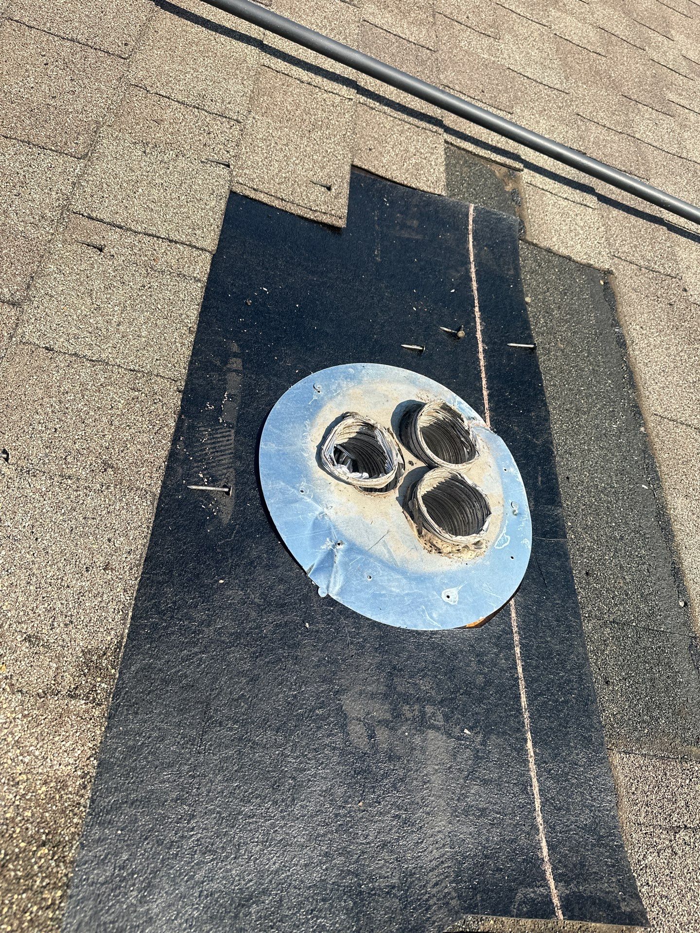 Hail Damage using Owen's Corning Duration (Lifetime) Shingles by Roof Repair Services LLC