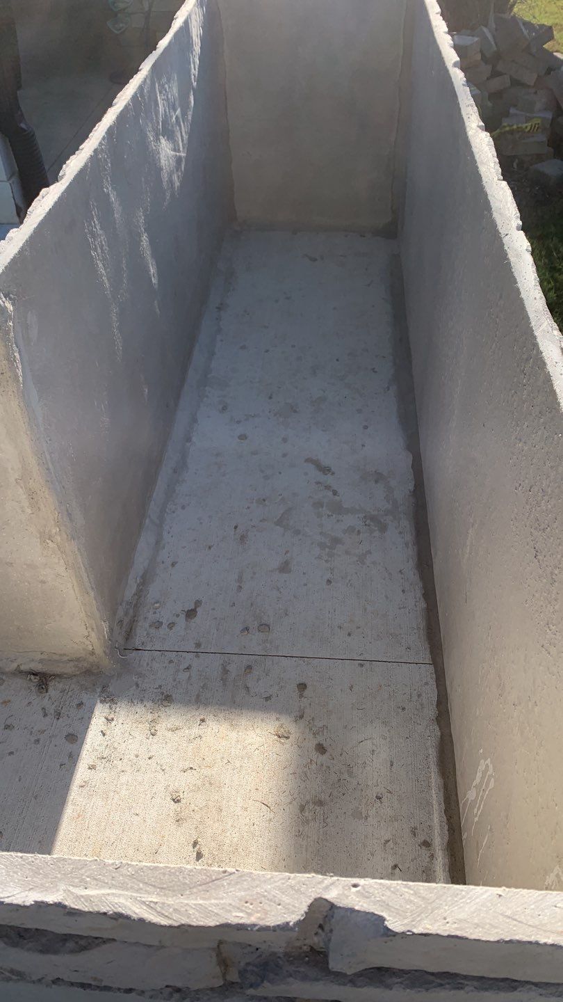 Outdoor Kitchen on Lake Keowee by Xtreme Concrete Services