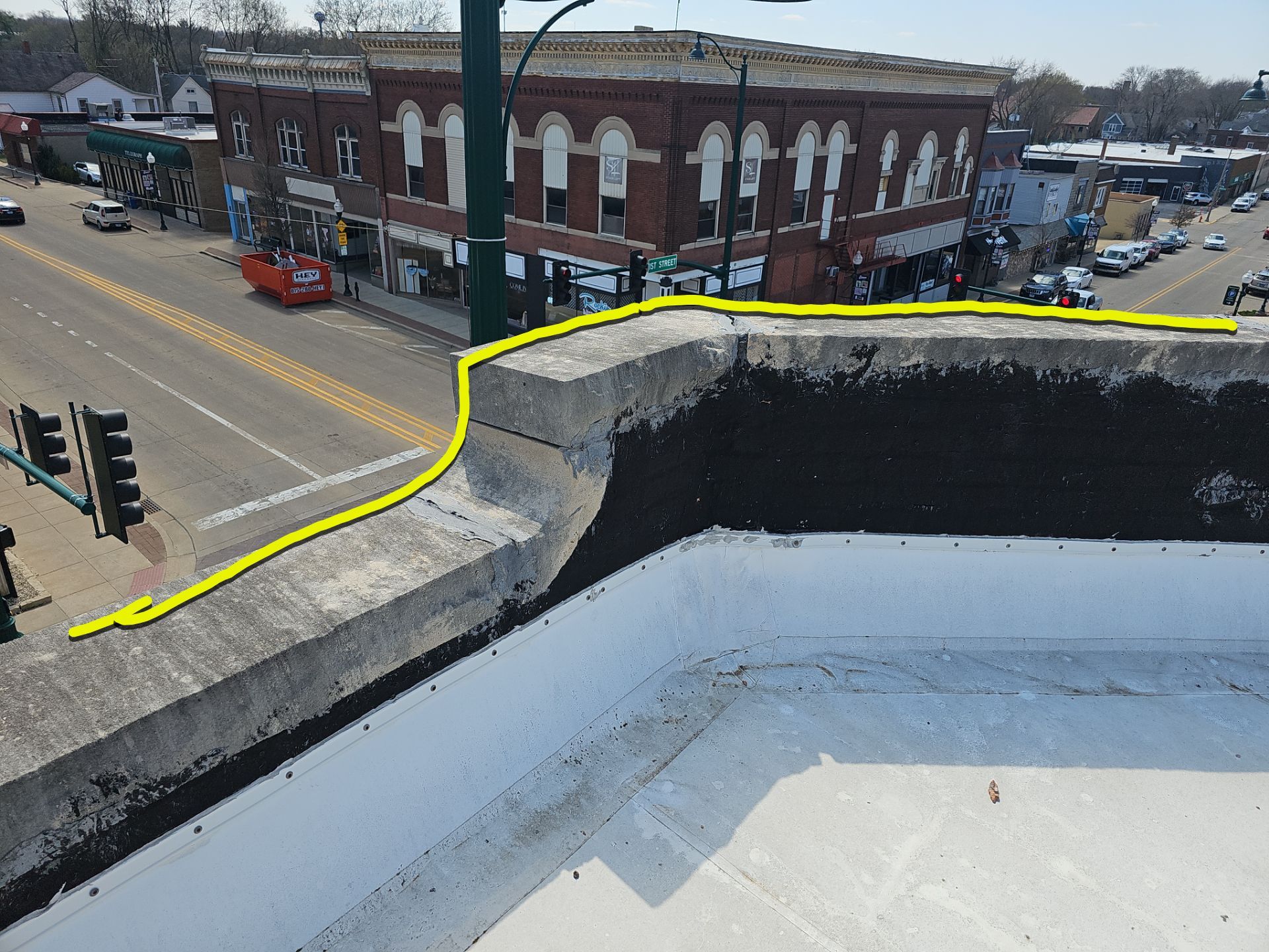 Project in Dixon by Northern Illinois Seamless Roofing 