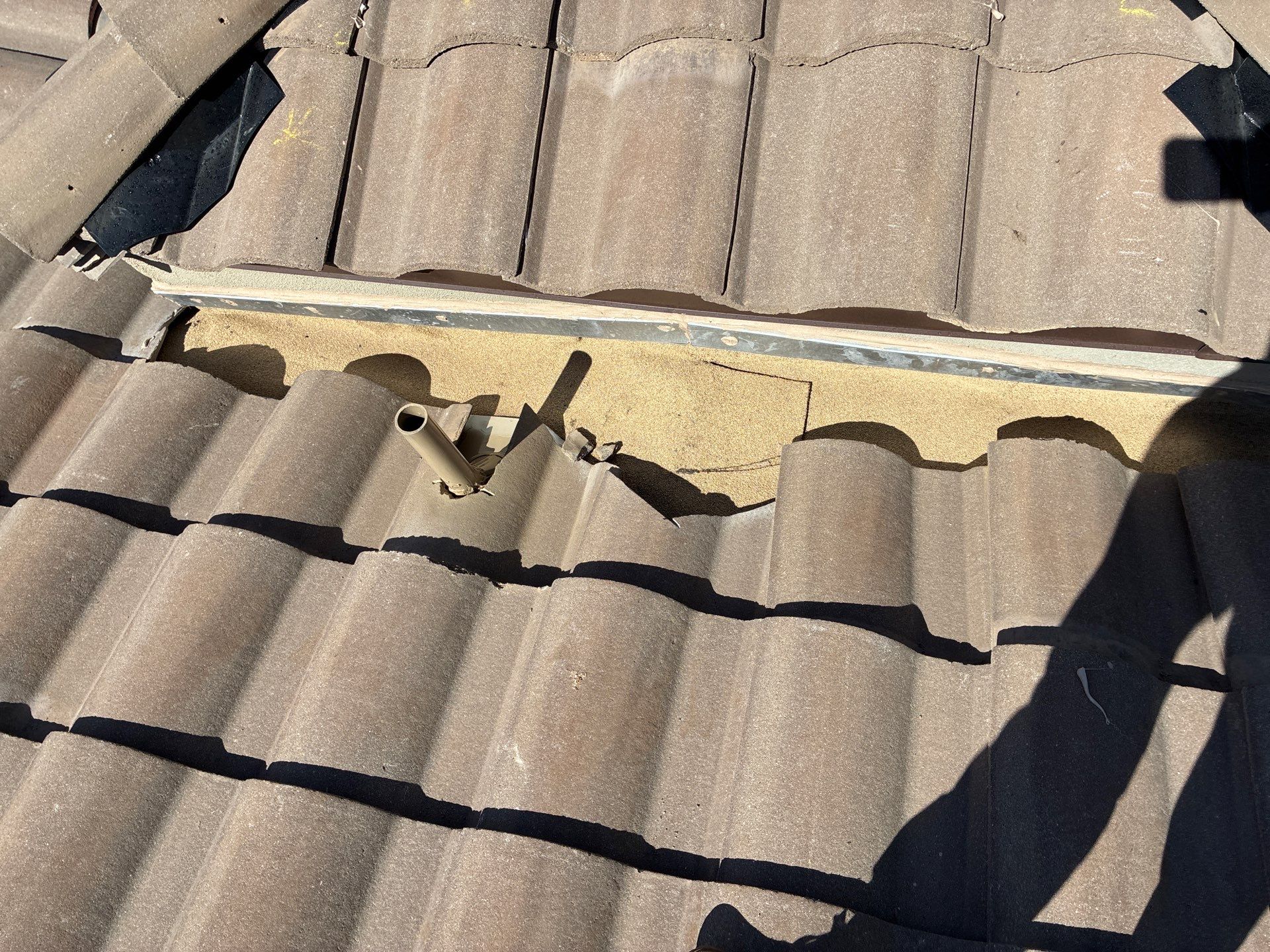 Residential Roof Install using Concrete Tiles in Scottsdale, Arizona by Weather-Tite Roofing