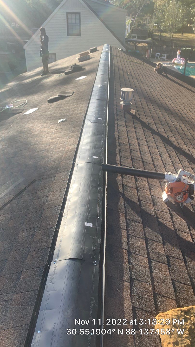 Residential Roofing Installation using Roof Replacement by American Roofing & Construction LLC