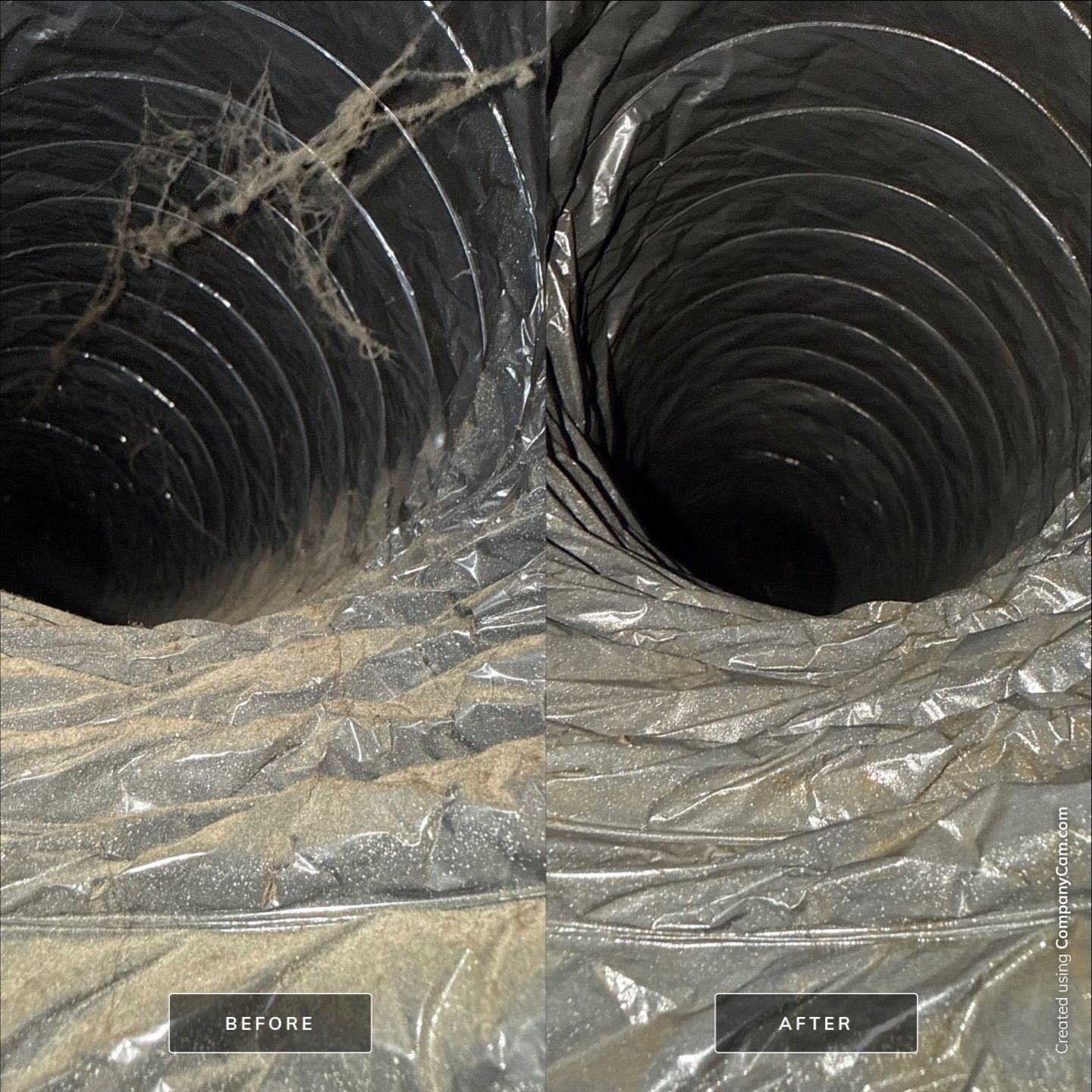 Project in Columbus by Voyager Air Duct Cleaning