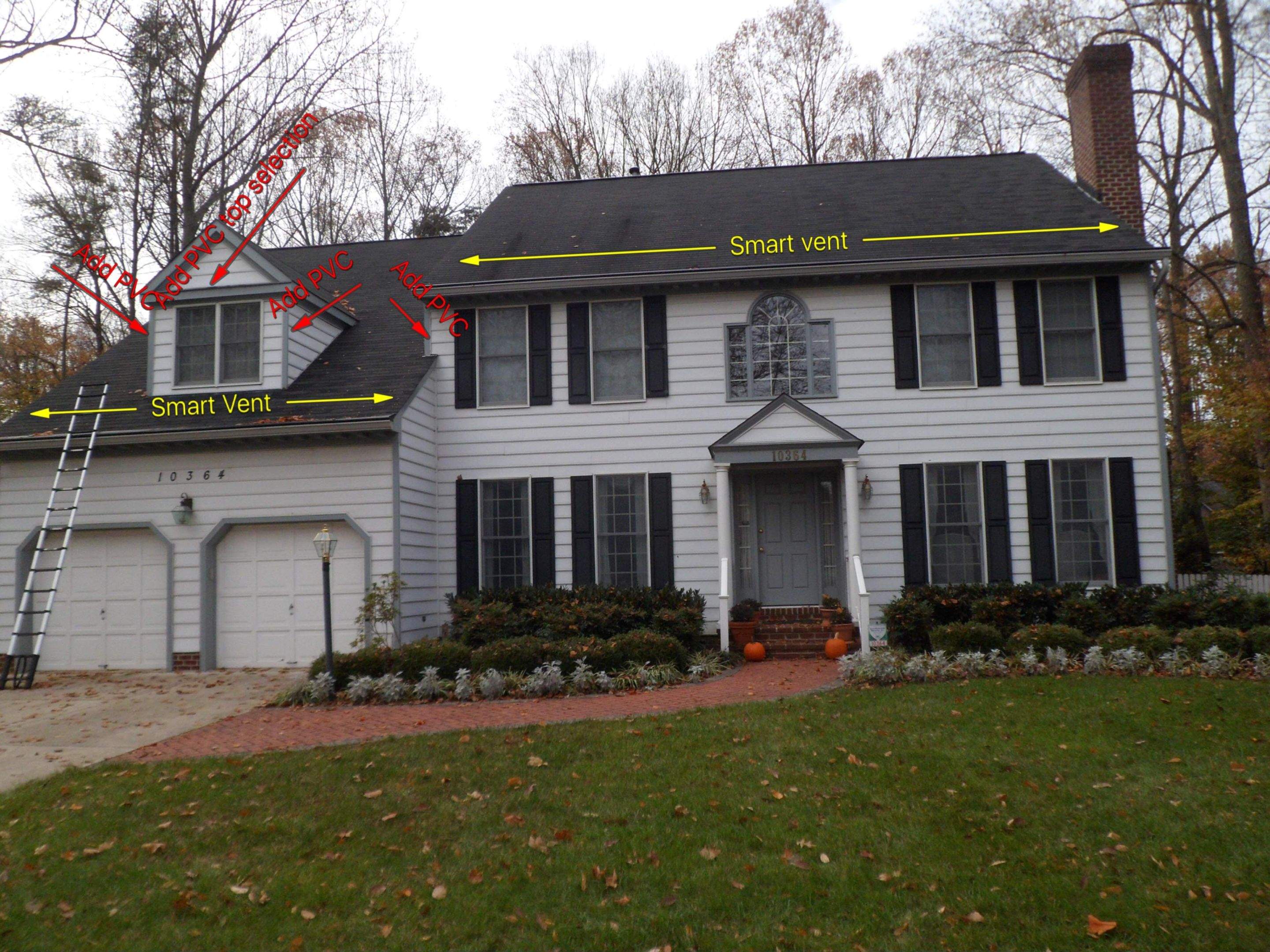Residential Roofing Installation using Charcoal Black by Alpha Design Services