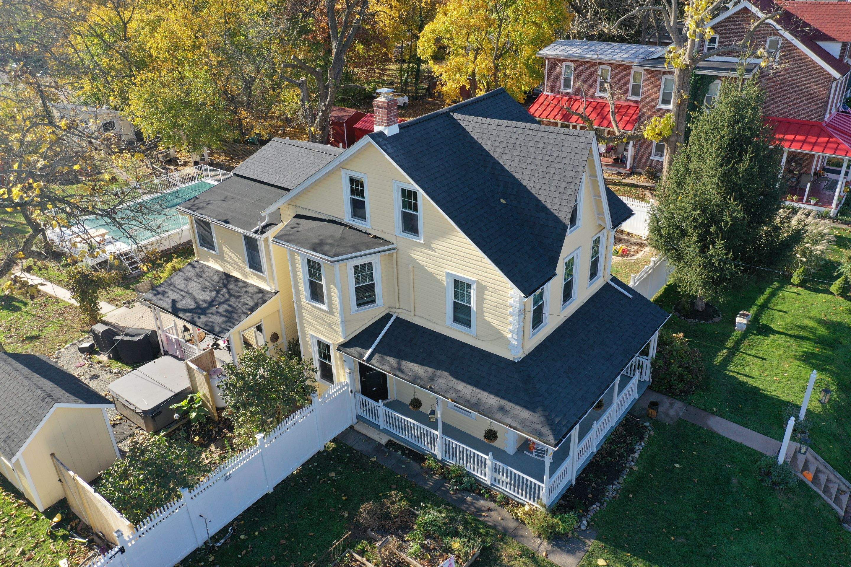 Roofing Installation using CertainTeed Landmark - Moire Black by Storm Guard of Ches-Mont PA