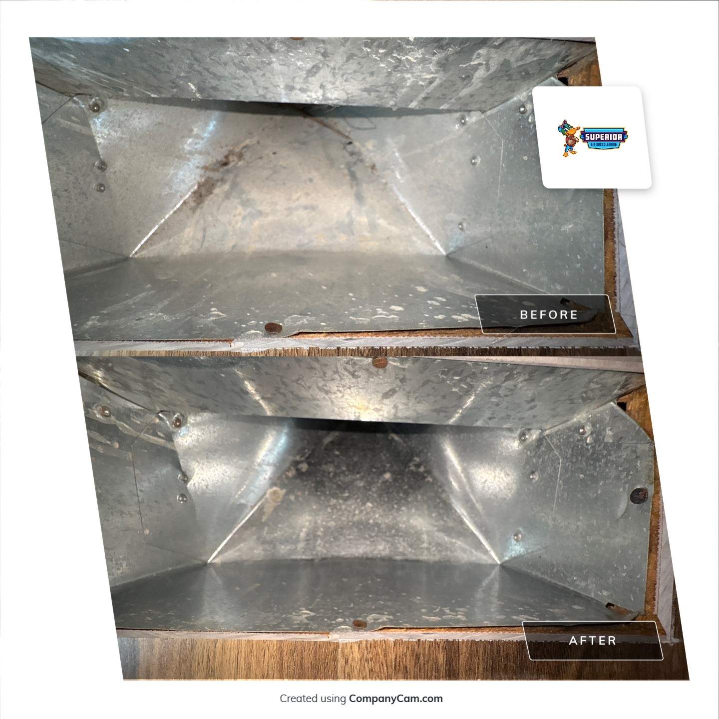 Air Duct Cleaning With a Vacuum Truck in Deerfield, OH by Superior Air Duct Cleaning