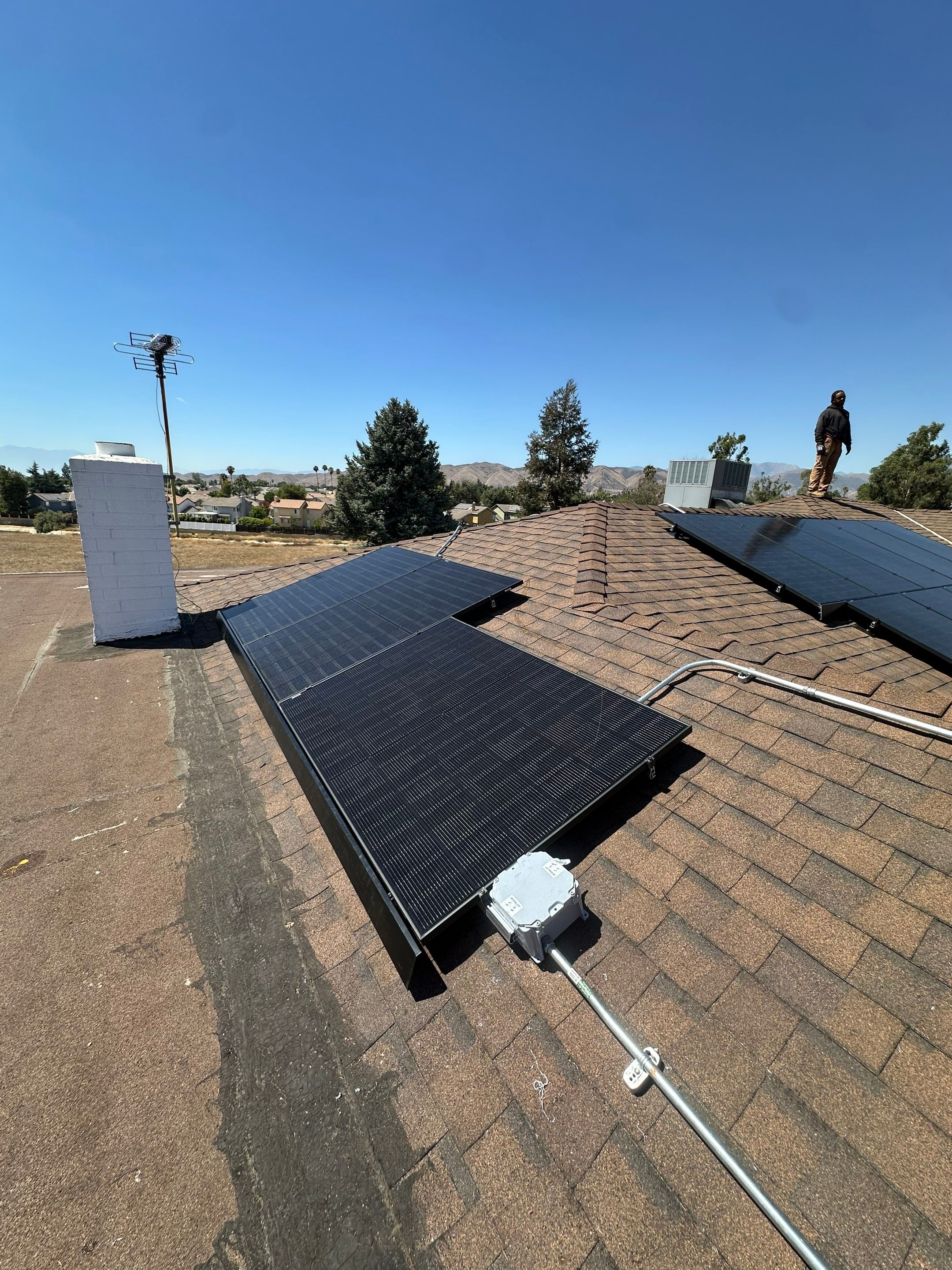 Residential Solar Installation and Enphase Battery Storage in Yucaipa by VIBE SOLAR