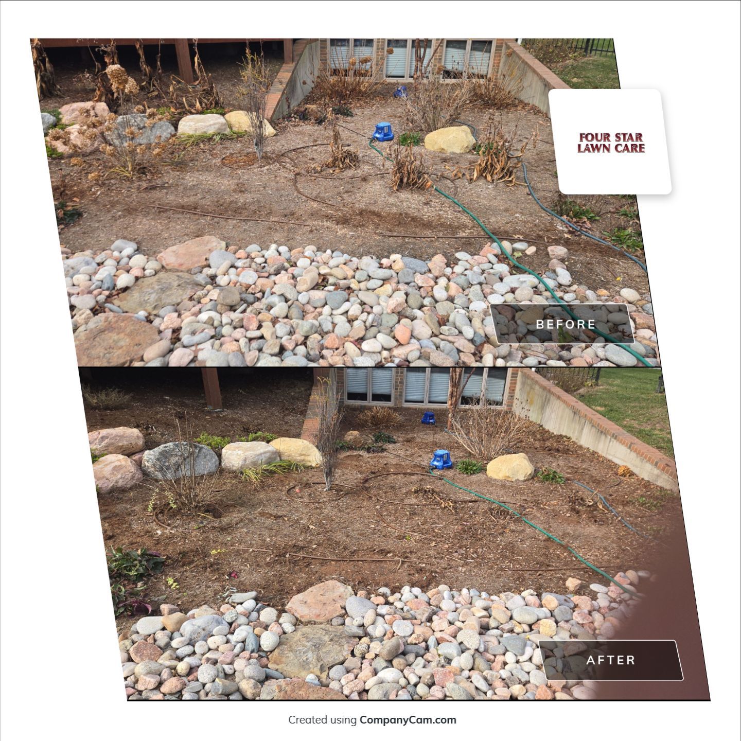 Project in Wichita by Four Star Lawn Care
