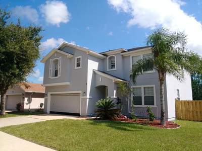 Jacksonville FL 32225 Exterior Stucco Painting and Repair Project
