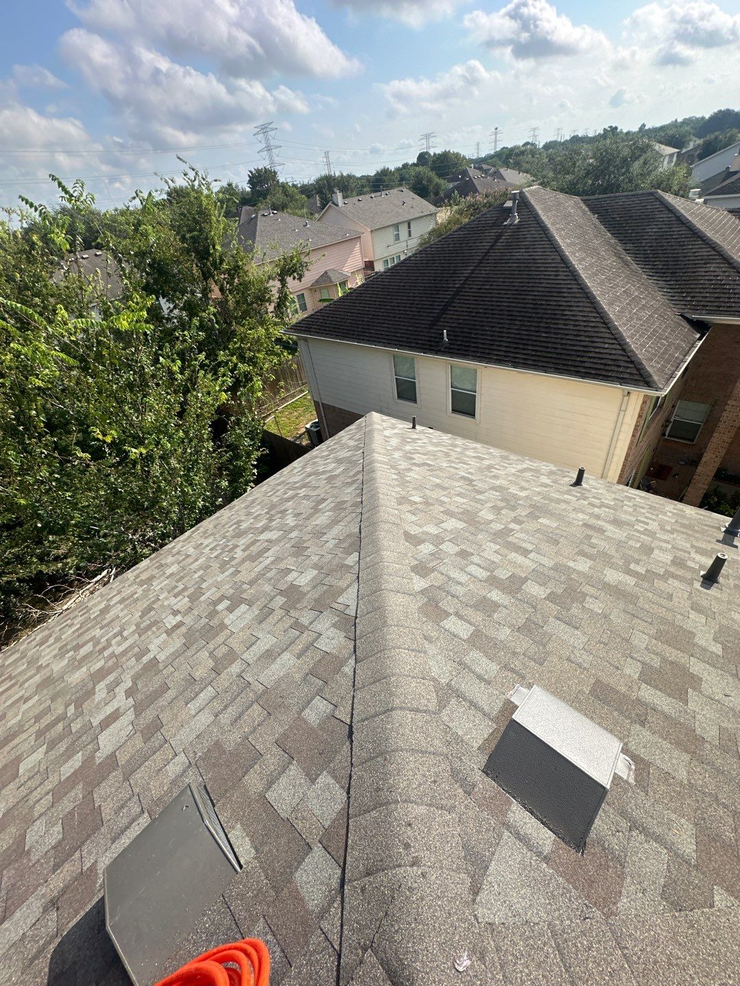 Residential Roofing Installation using Owen's Corning Duration (Lifetime) Shingles by Roof Repair Company
