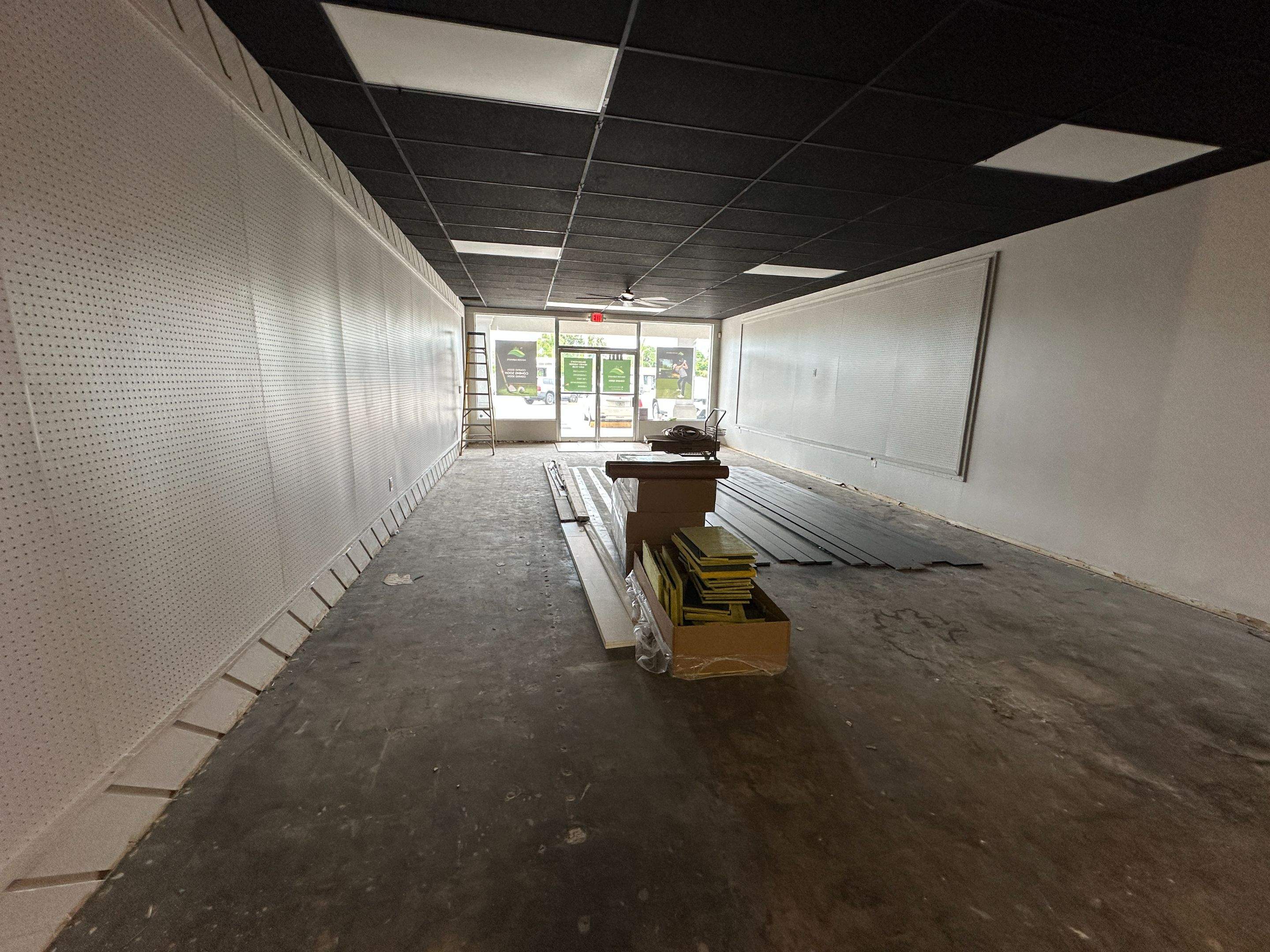 Commercial Indoor Golf Simulator Facility Buildout in Bradenton by Vertical General Contracting