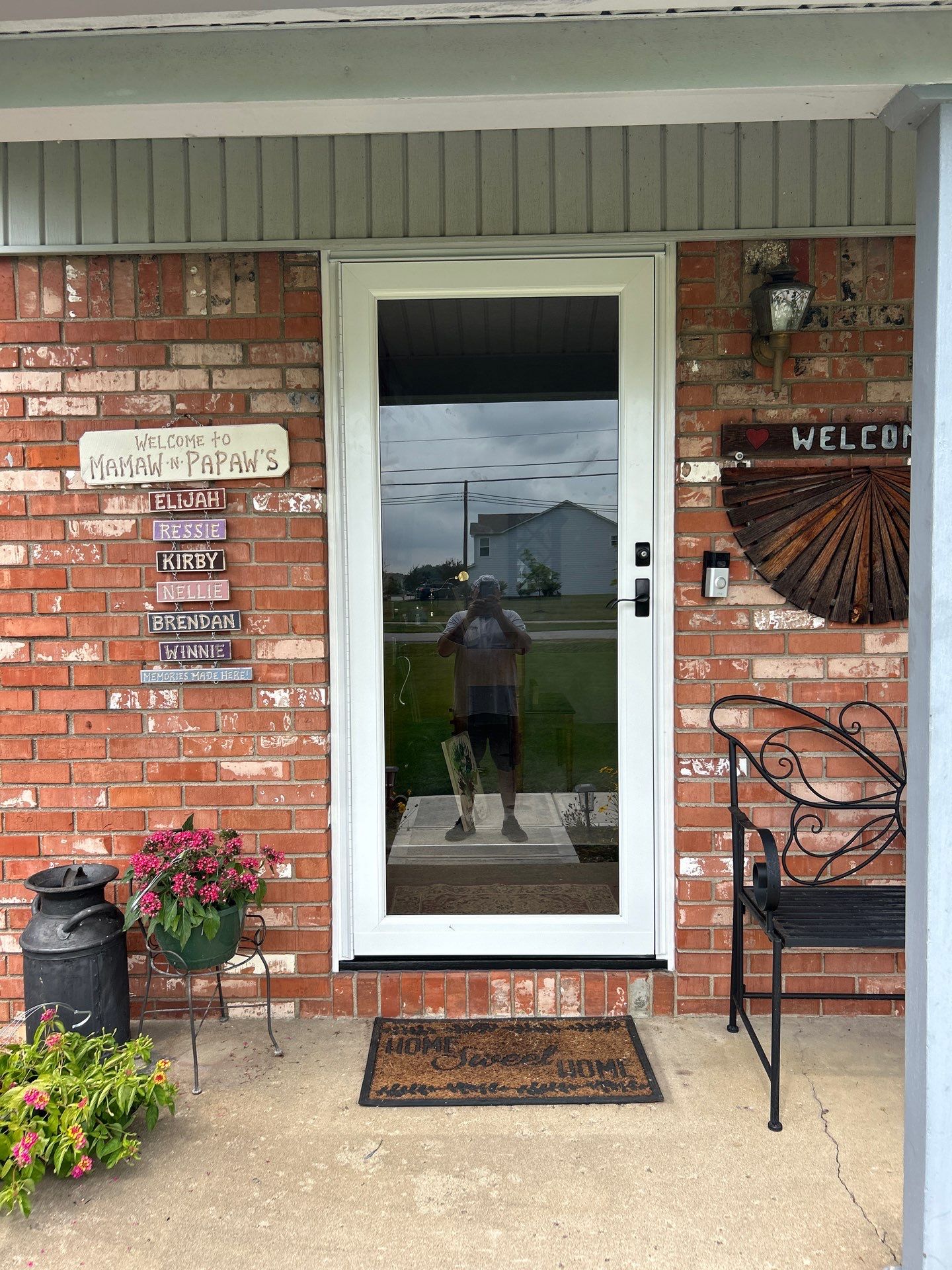 New Entry Door and Sliding Patio Door Installation in Fortville by Merrifield Exteriors, LLC