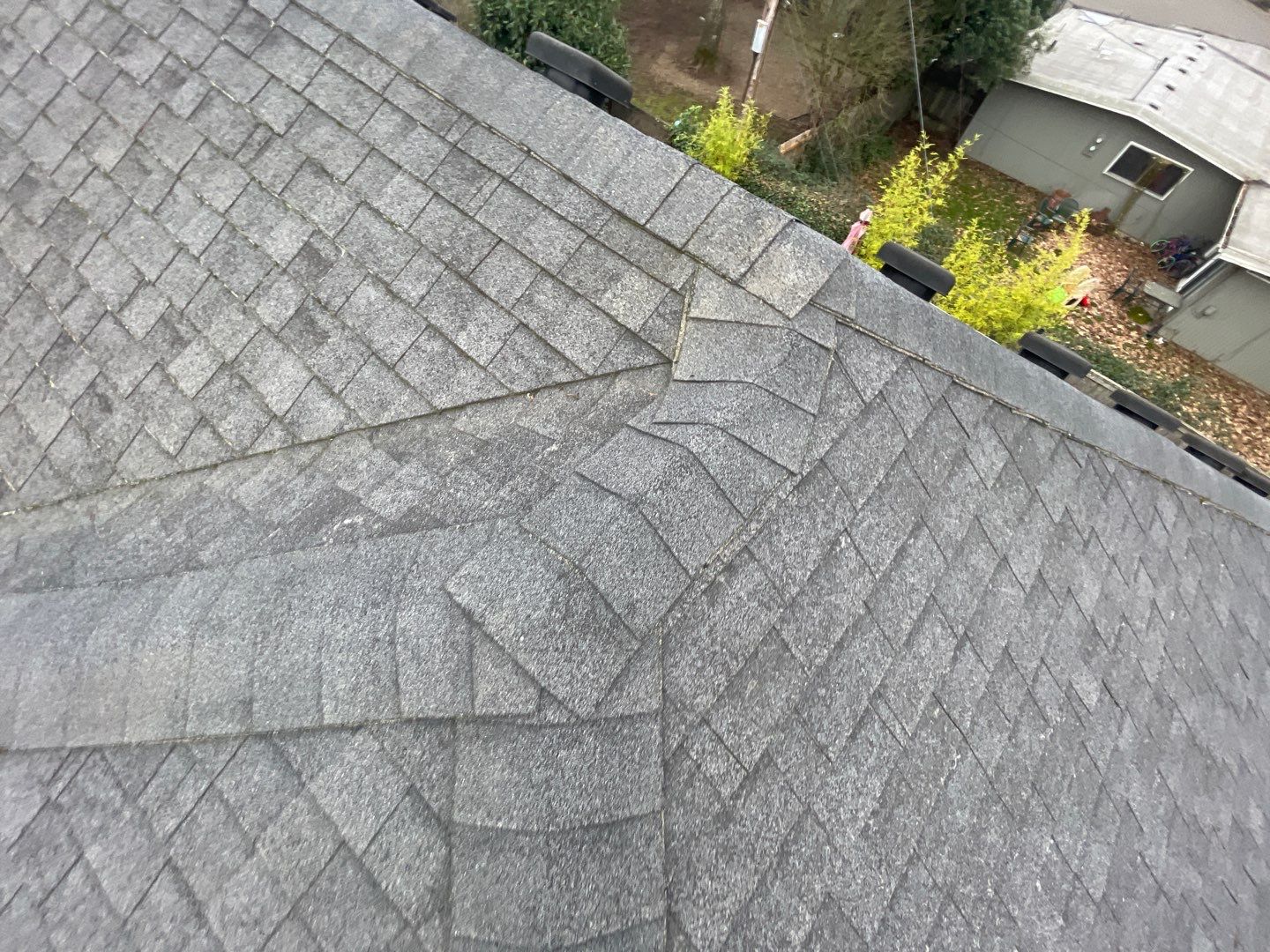 Residential Roofing Installation using Owens Corning Duration Shingles in Estate Gray. by BEST Roofing & Waterproofing