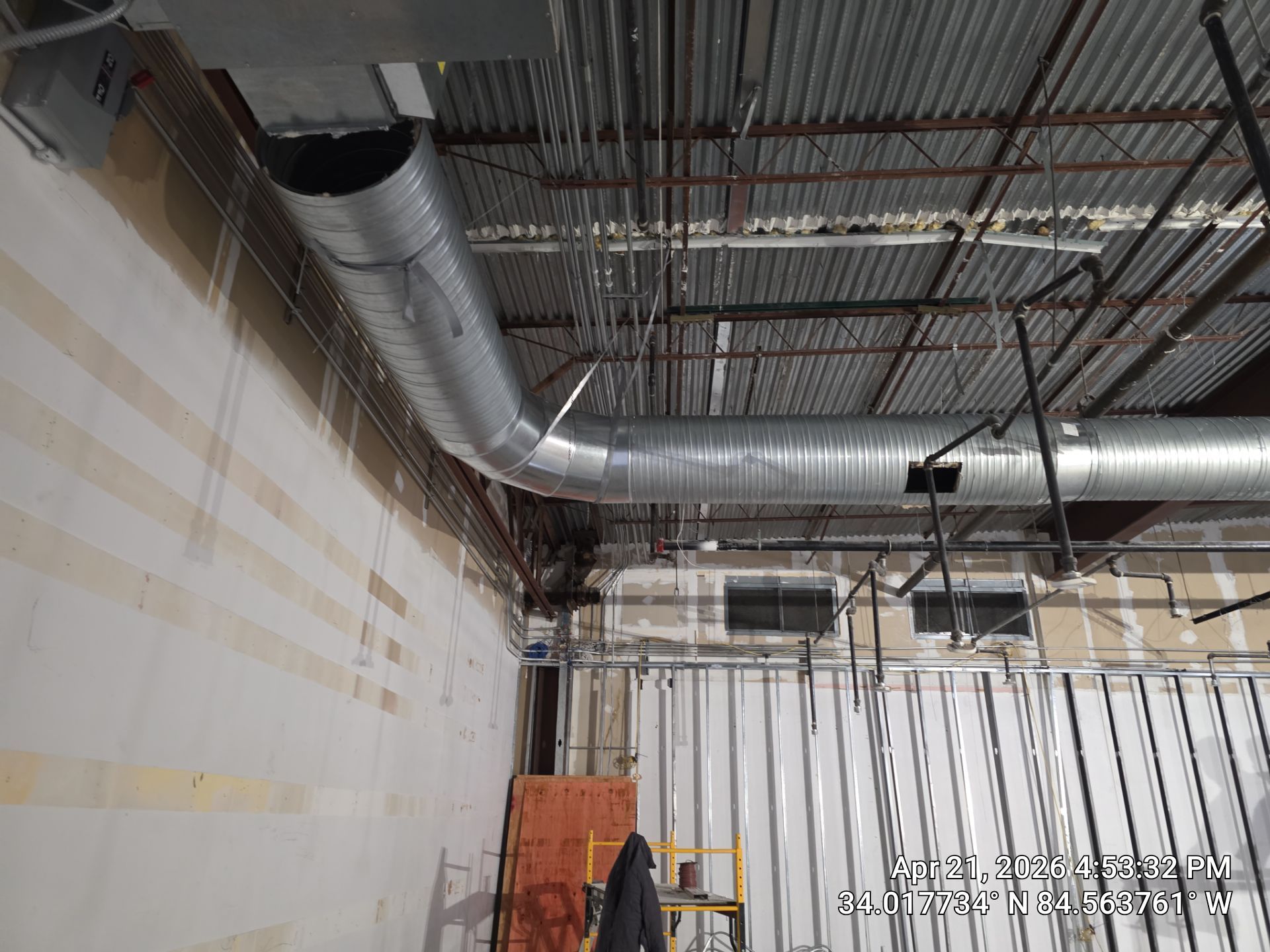 Commercial HVAC System and Custom Ductwork Installation in Kennesaw by Veasey Mechanical Services 