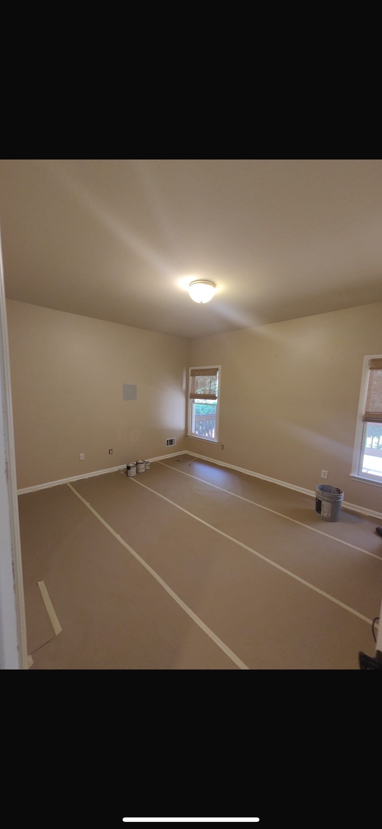 Full Interior Home Painting and Screened Porch Refinishing in Alpharetta by Swift Home Renovations
