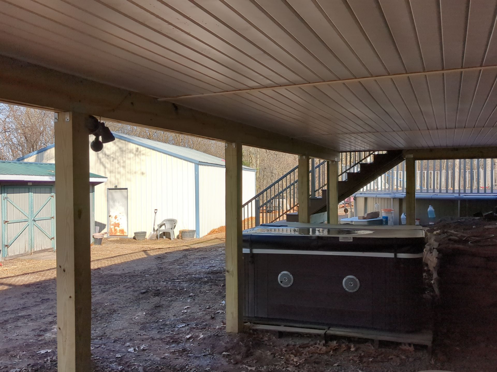 Complete deck replacement by Esh Builders