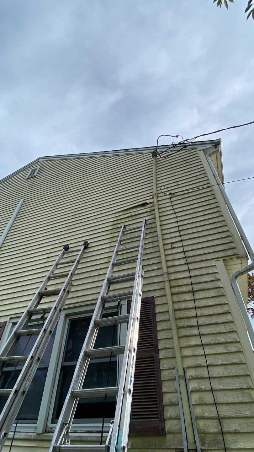 Siding Repair using Certainteed Double 4" by A Plus Exterior