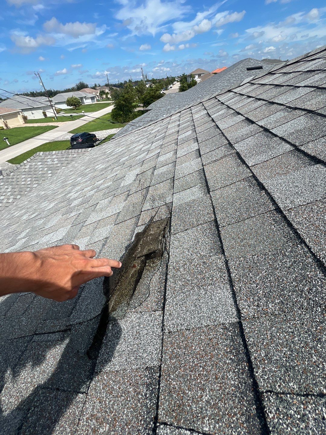 Storm Damage Roof Repair by Four Peaks Roofing