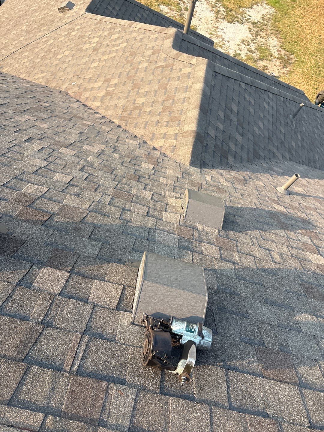 Residential Roof Replacement using ATLAS PROLAM WEATHER WOOD by Elite Roofing LLC