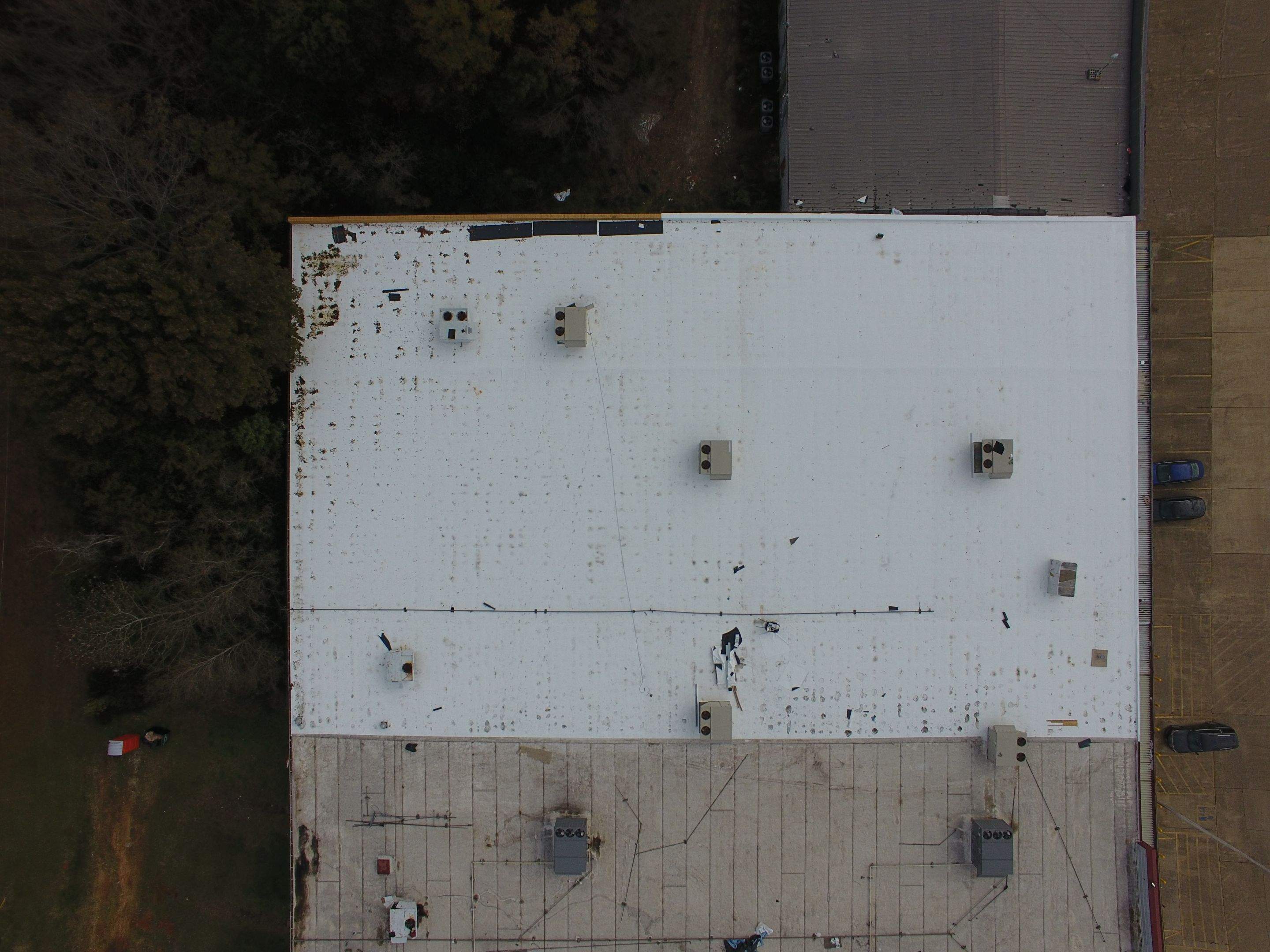 VA Clinic/Tractor Supply in Idabel, Oklahoma by Hostetler Roofing